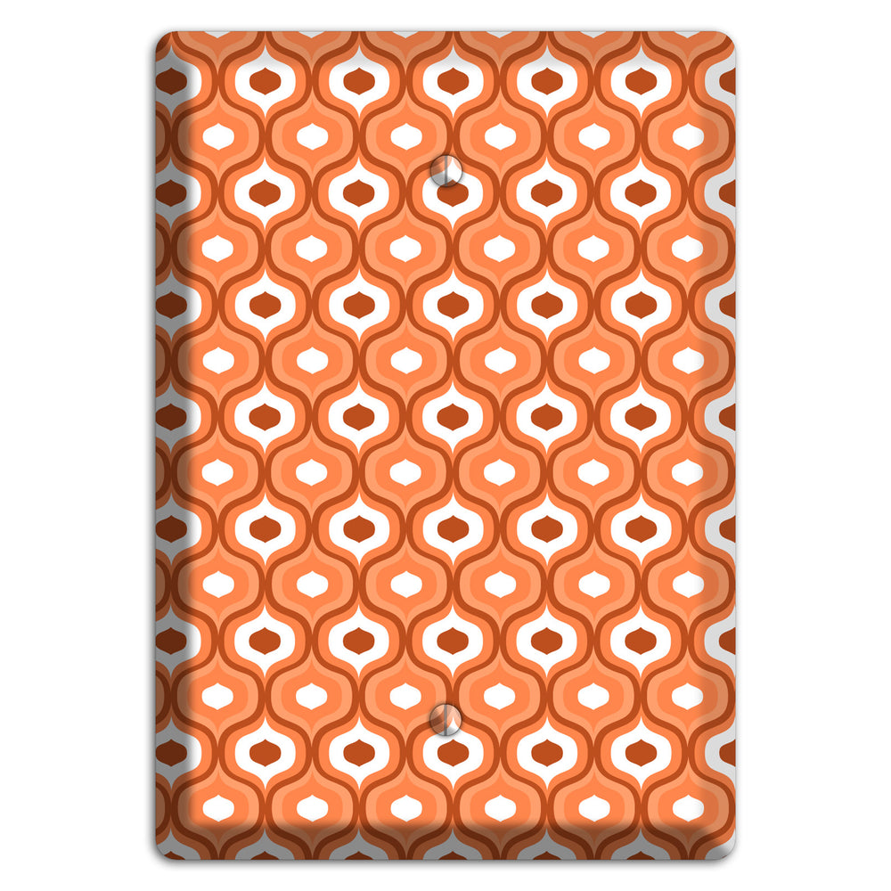 Coral Double Scallop Blank Wallplate