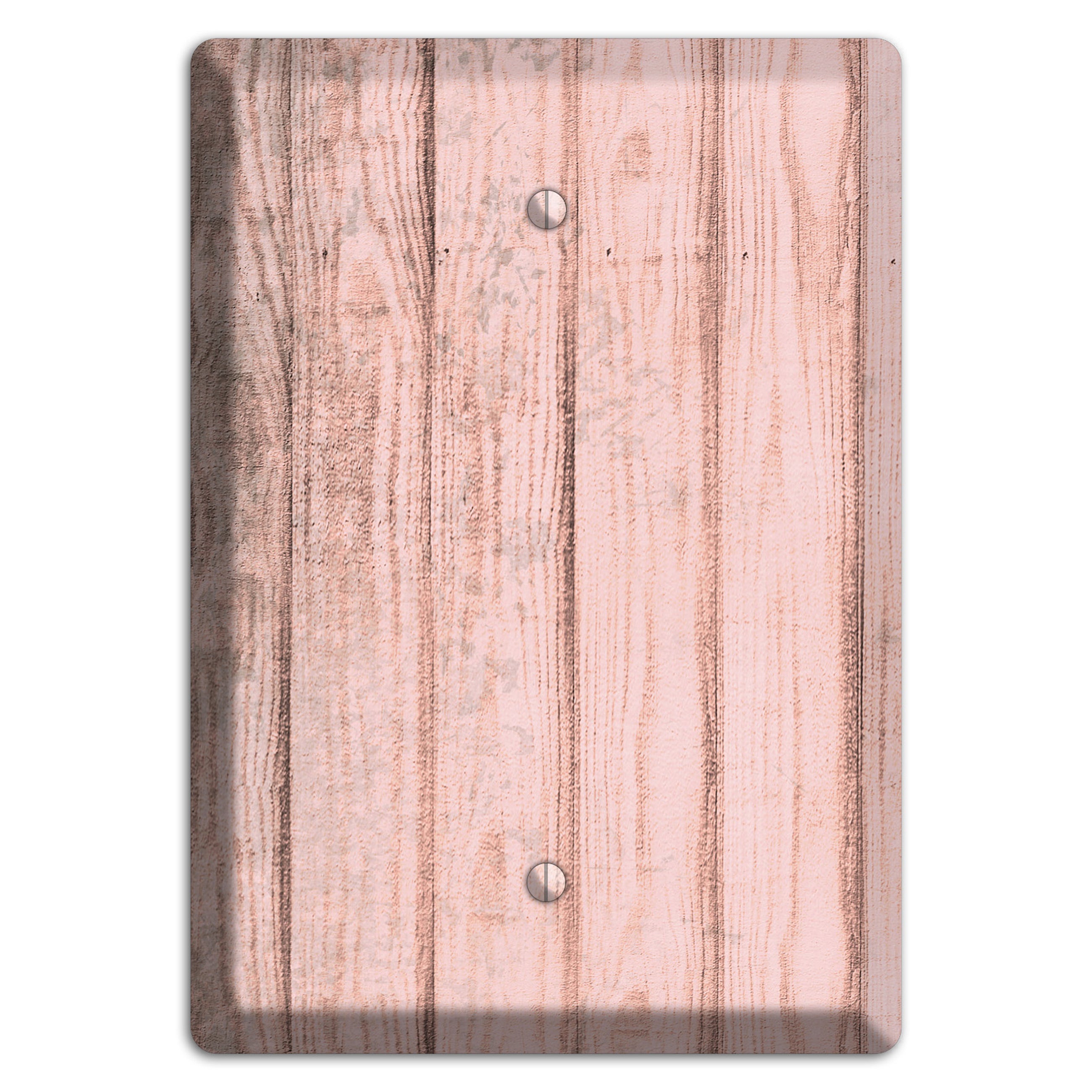 Beauty Bush Weathered Wood Blank Wallplate