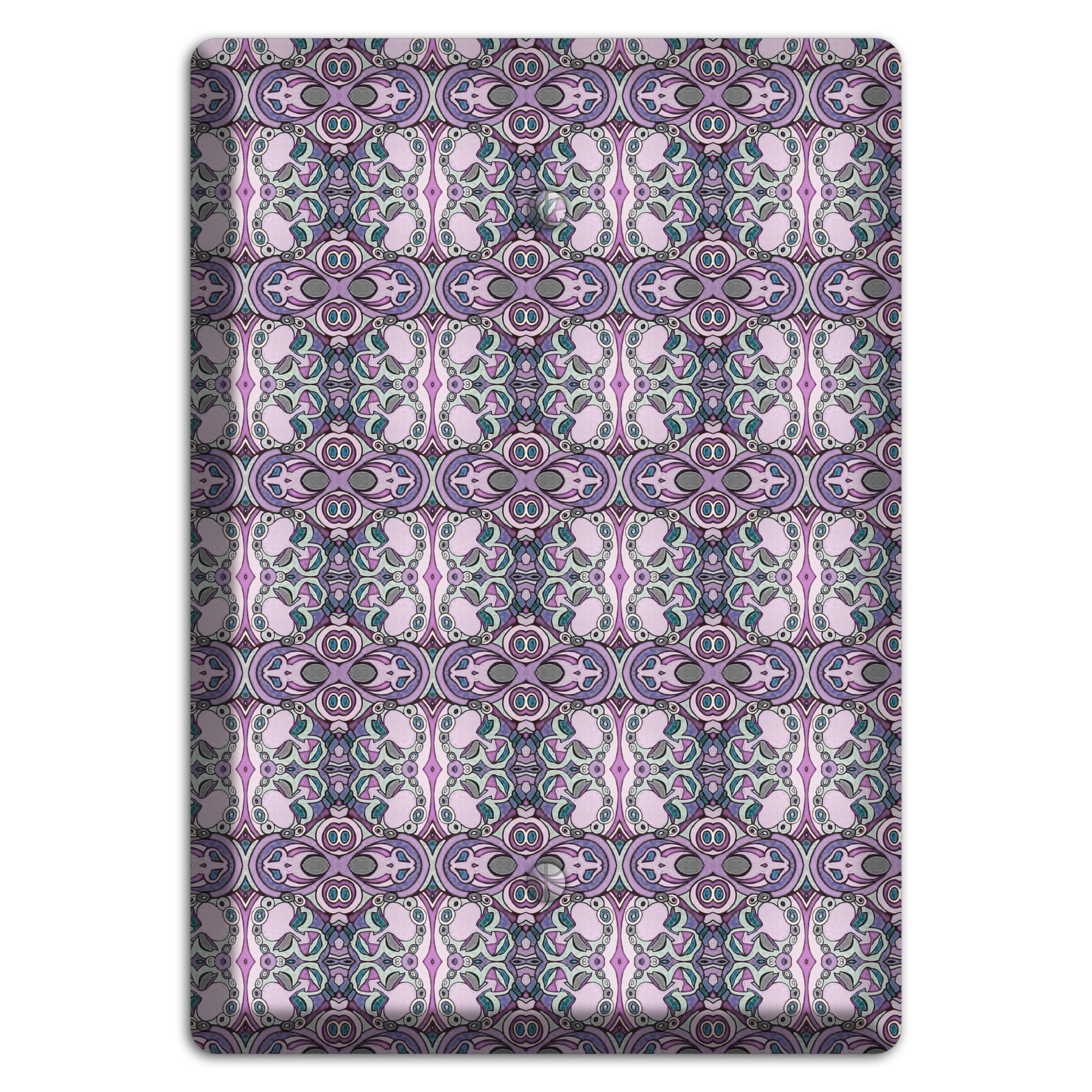 Pink Purple Sage Tapestry Blank Wallplate