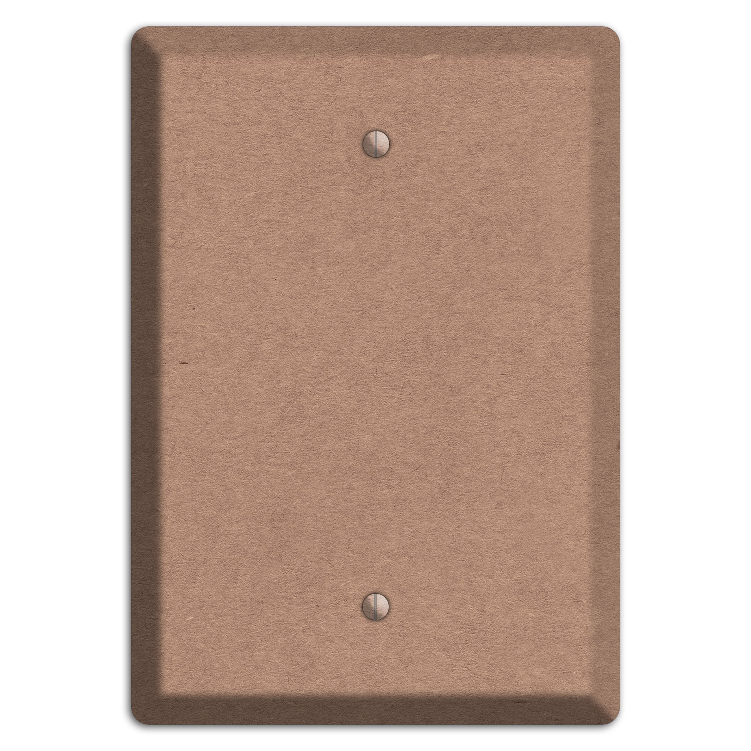 Pale Taupe Kraft Blank Wallplate