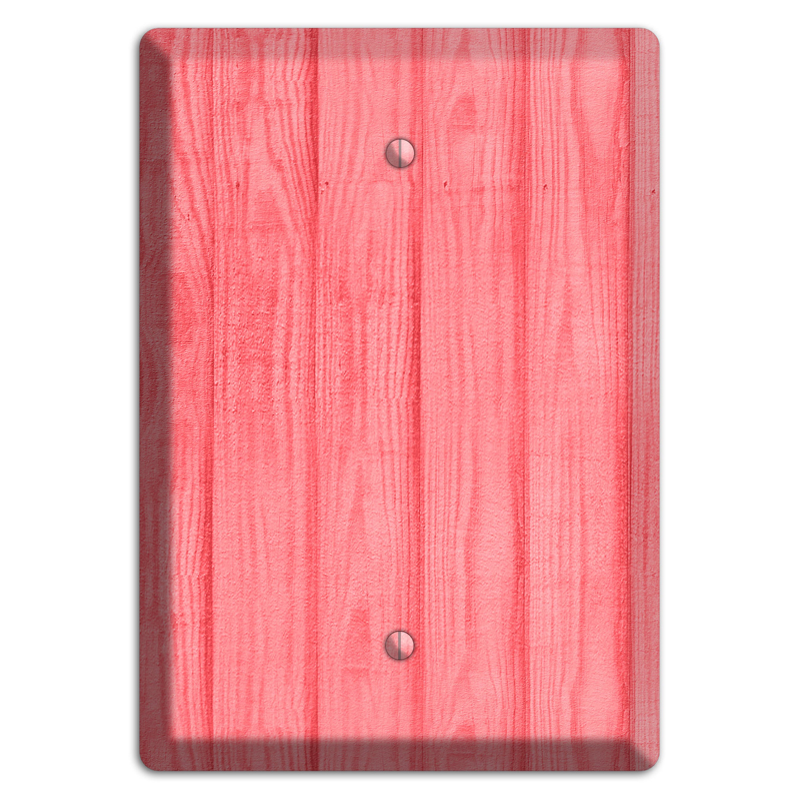 Geraldine Soft Coral Blank Wallplate