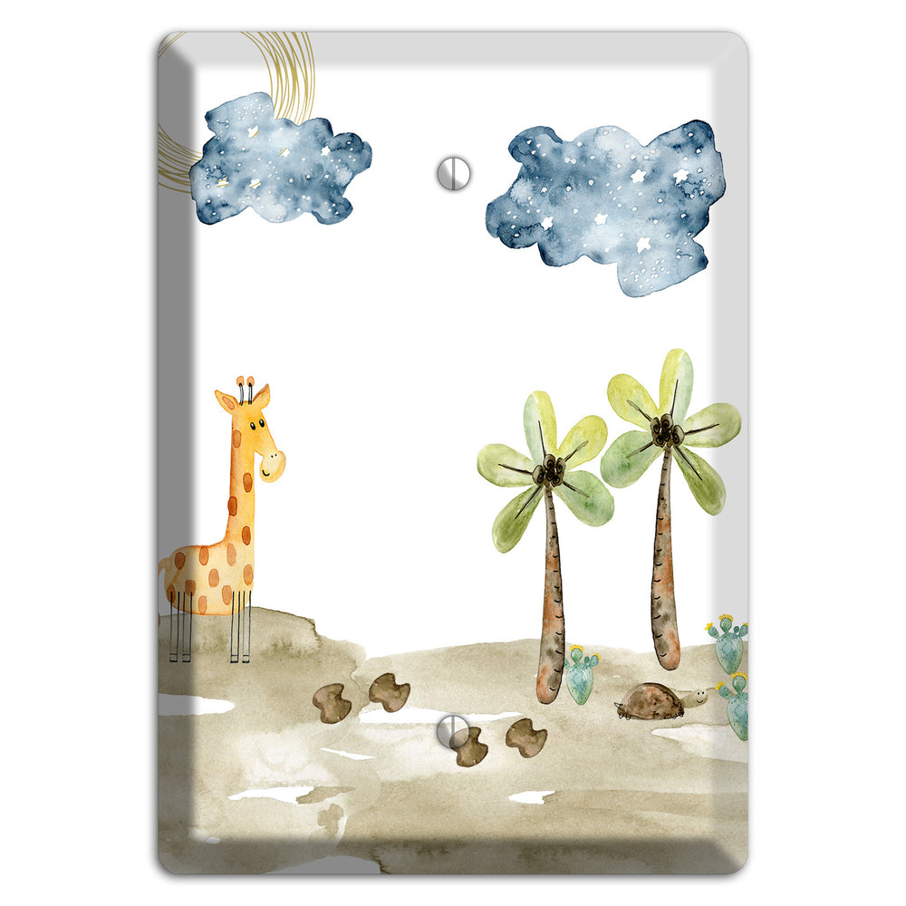Giraffe Blank Wallplate