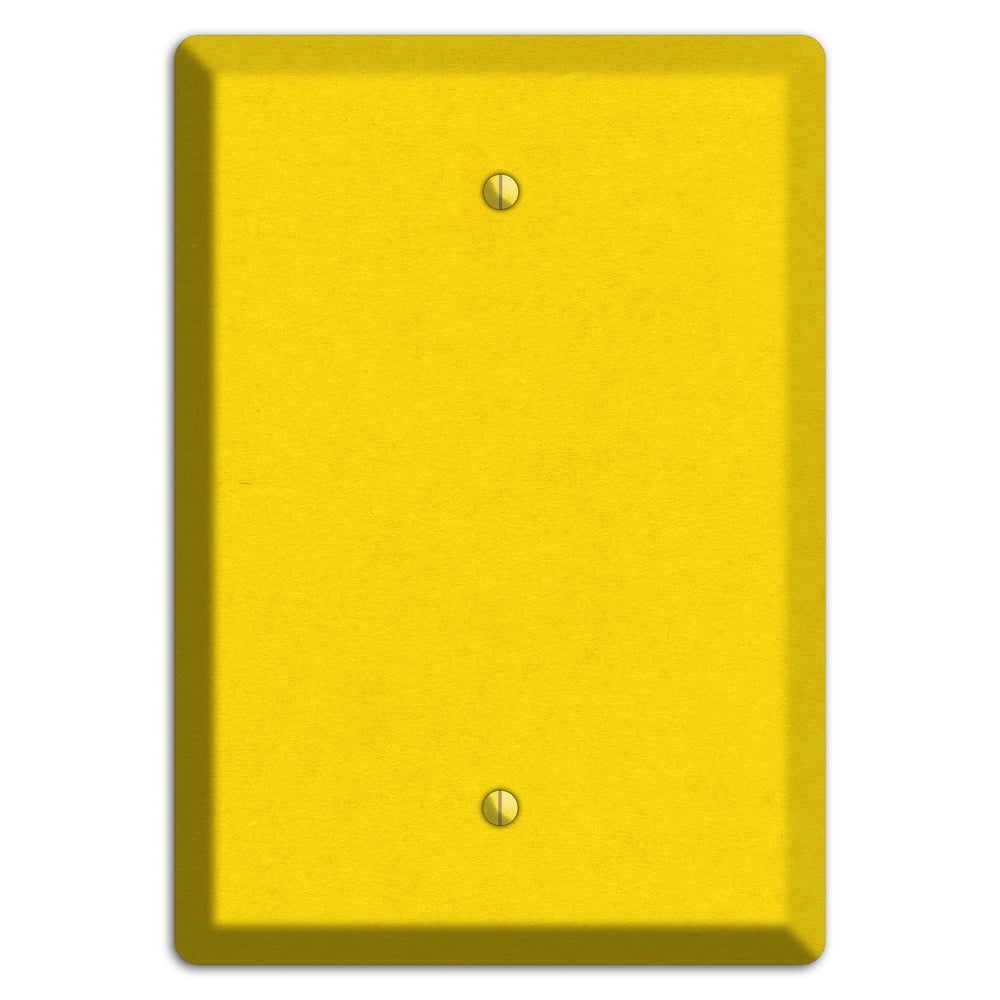 Moon Yellow Kraft Blank Wallplate