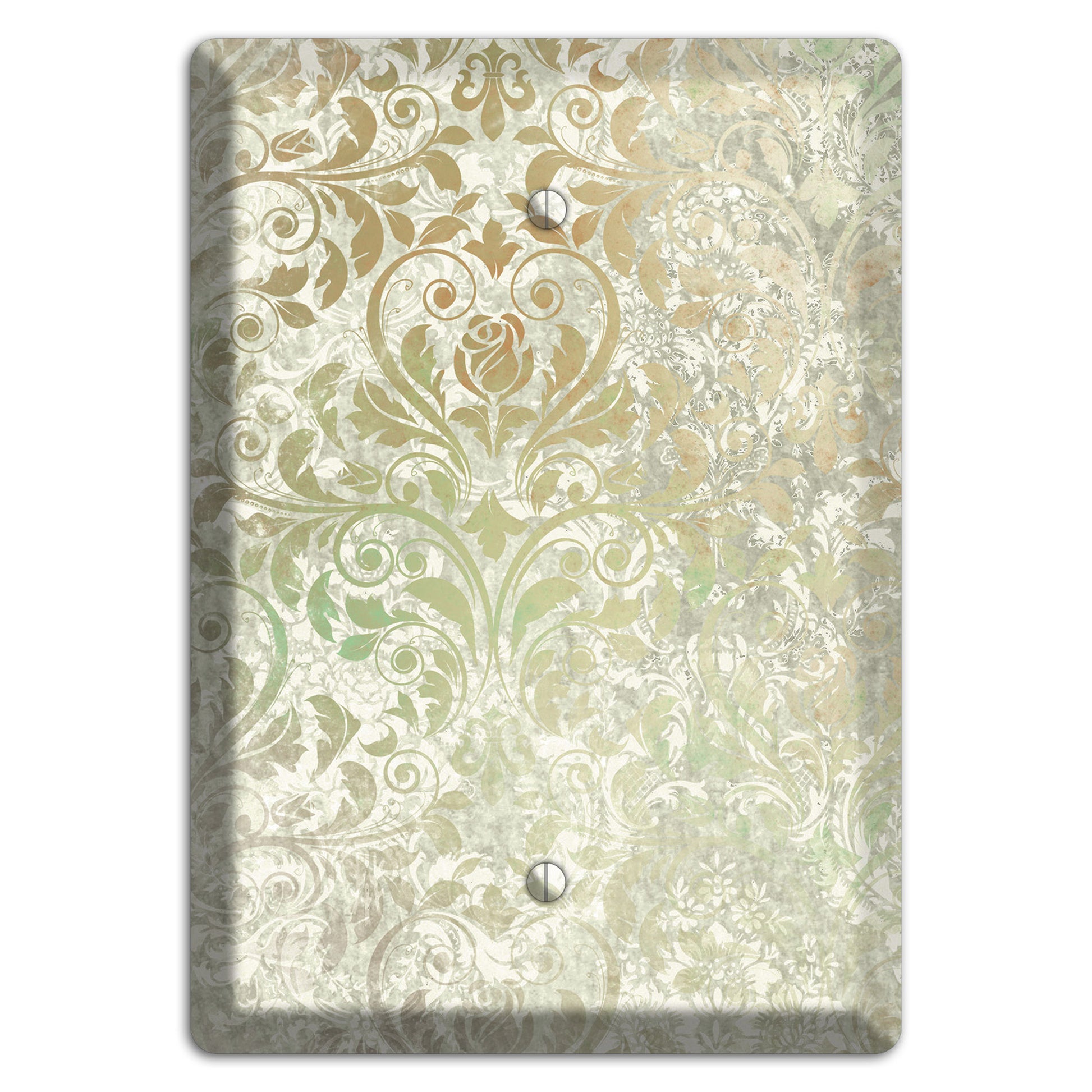 Tana Whimsical Damask Blank Wallplate