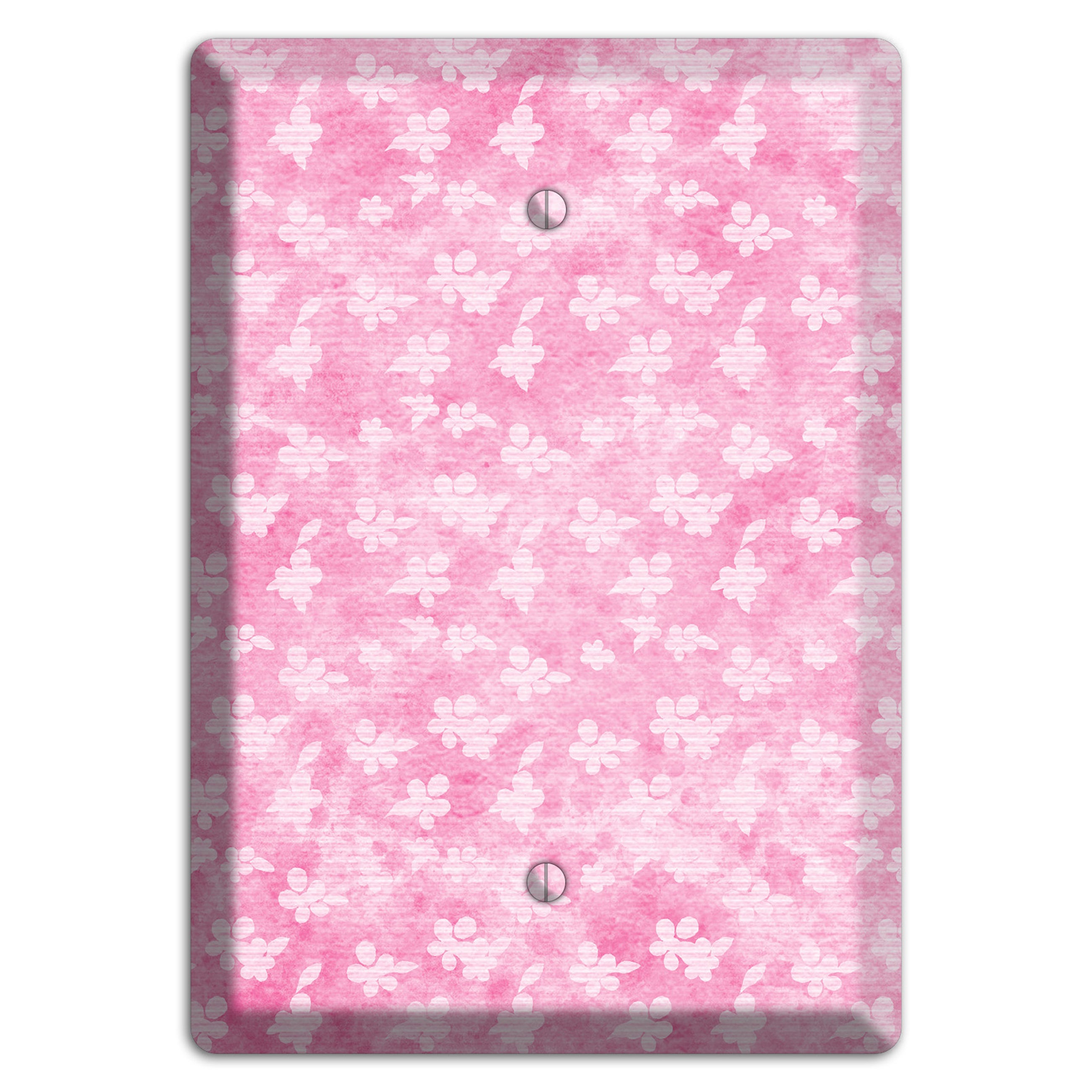 Cupid Pink Texture Blank Wallplate