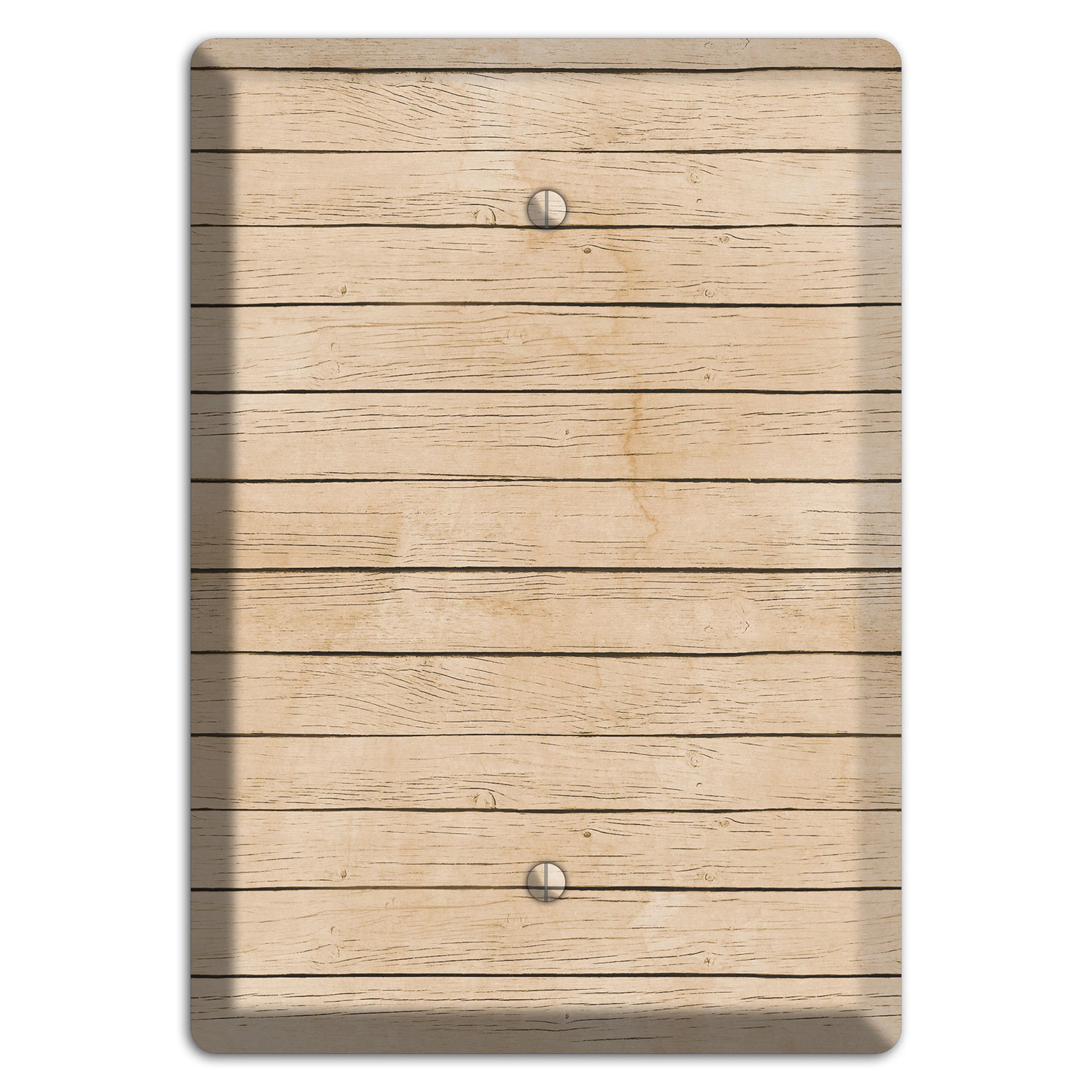 Akaroa Neutral Texture Blank Wallplate