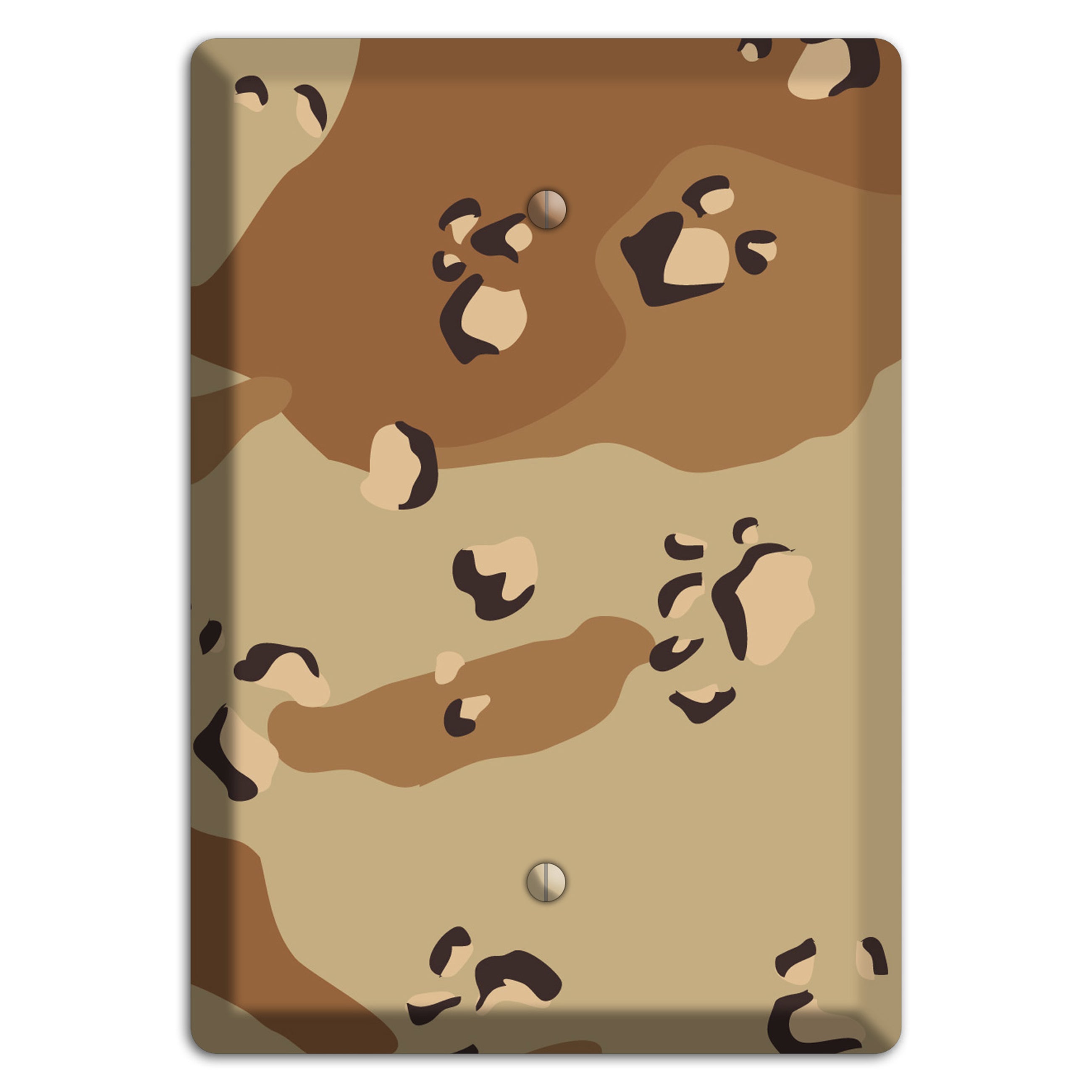 Desert Camo Blank Wallplate