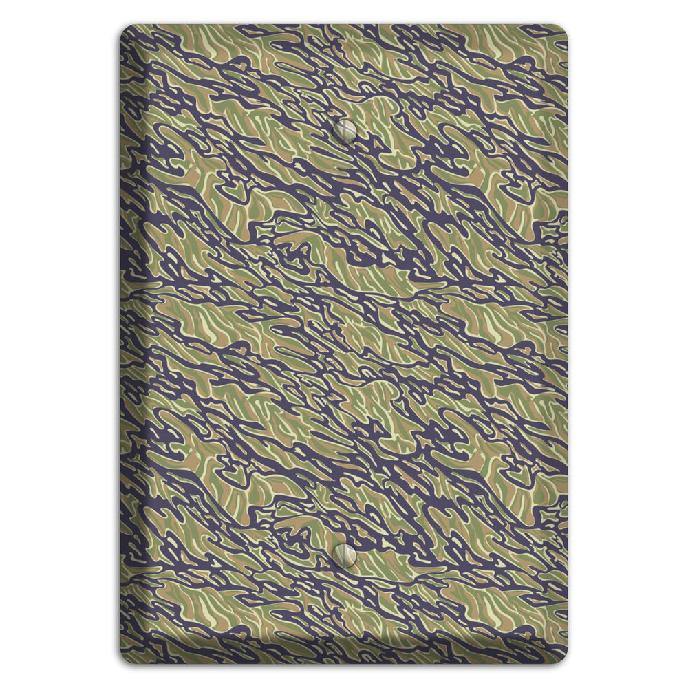 Vietnam Tiger 2 Camo Blank Wallplate