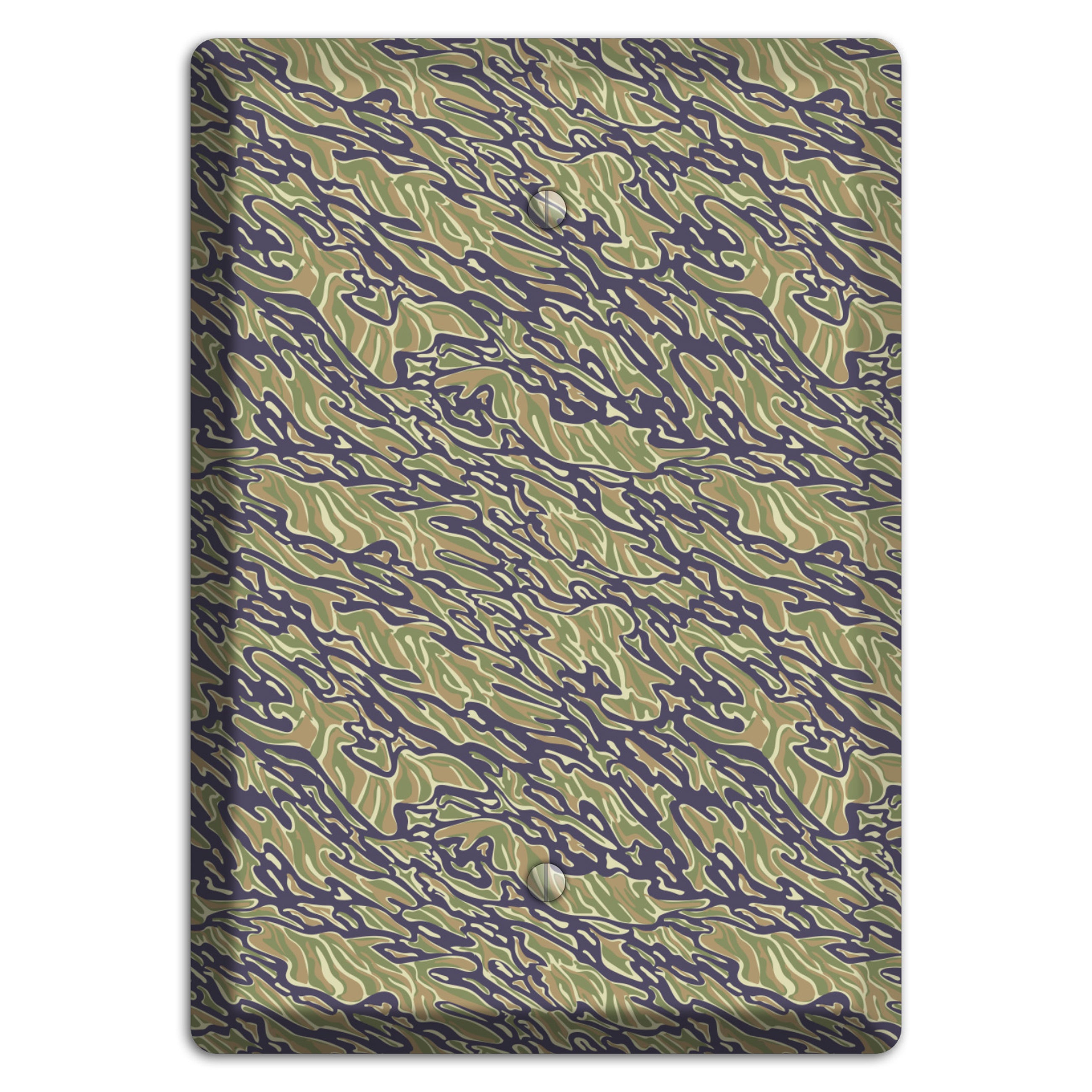 Vietnam Tiger 2 Camo Blank Wallplate