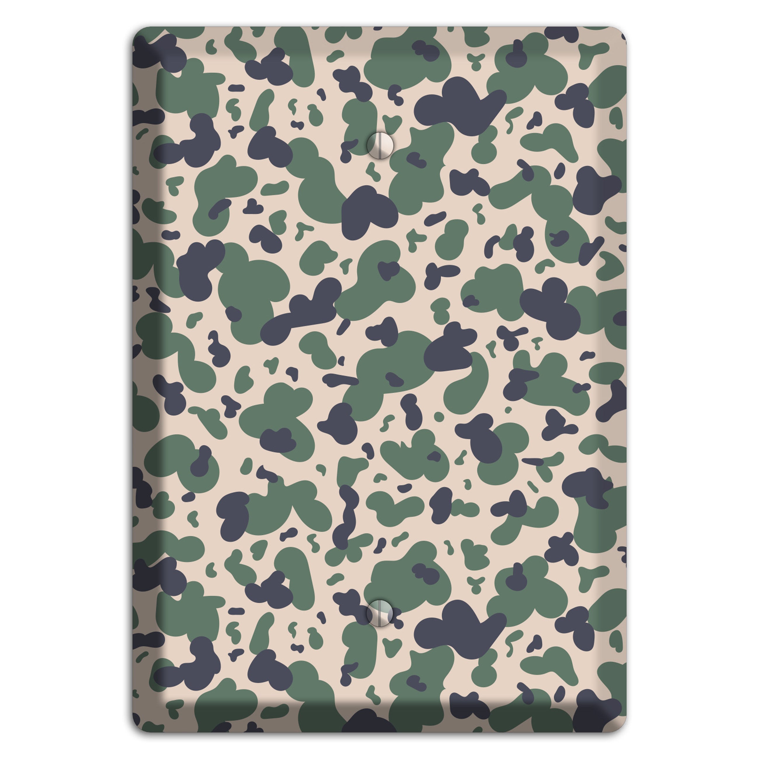 Afghanistan Blotch 2 Camo Blank Wallplate