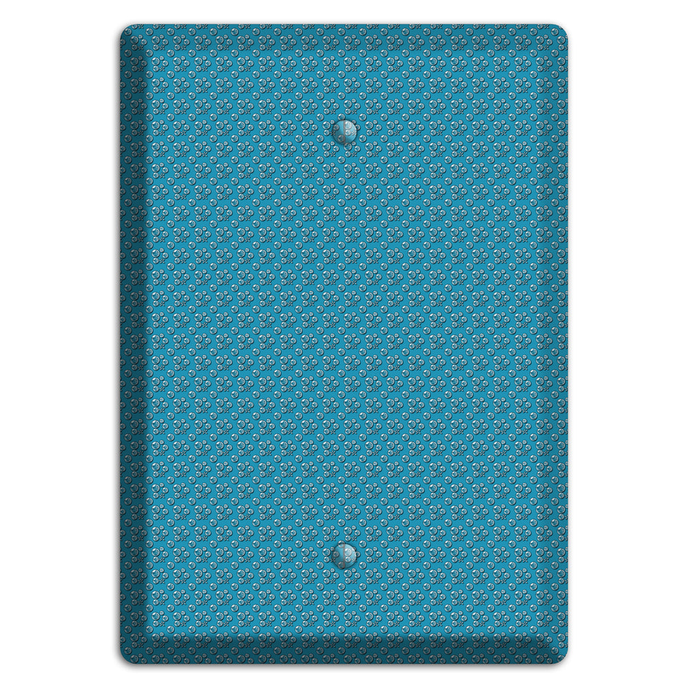 Blue Bubbles Blank Wallplate