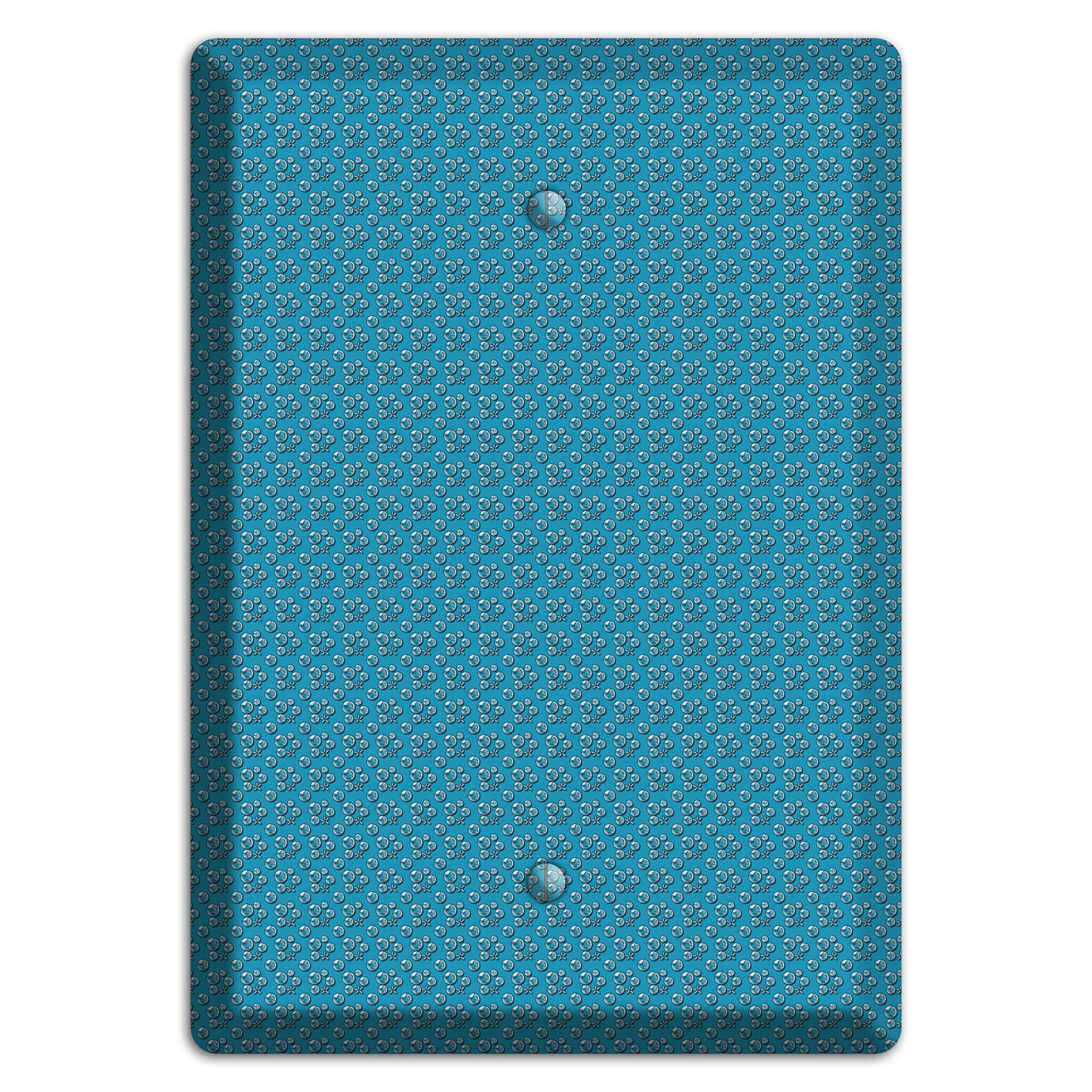 Blue Bubbles Blank Wallplate