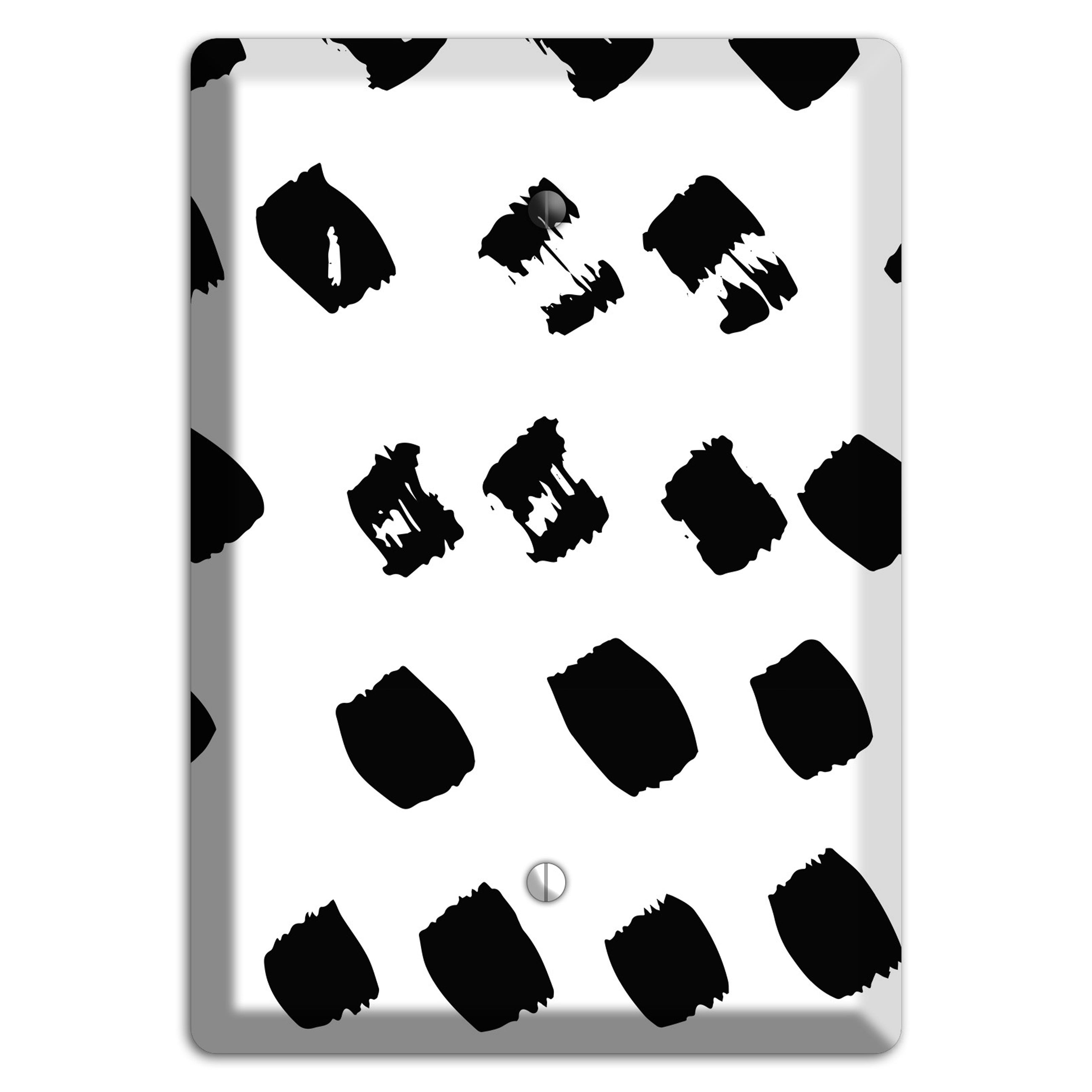 Ink Brushstrokes 4 Blank Wallplate
