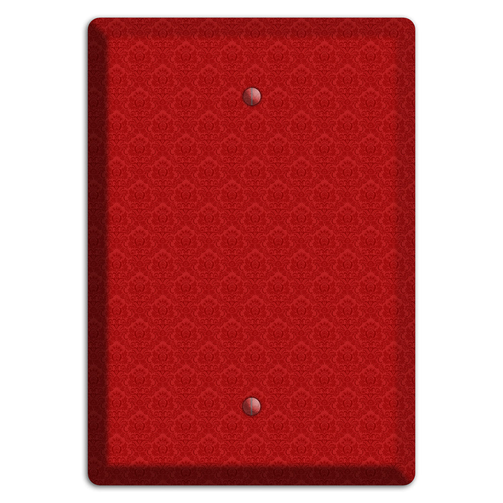 Red Cartouche Blank Wallplate