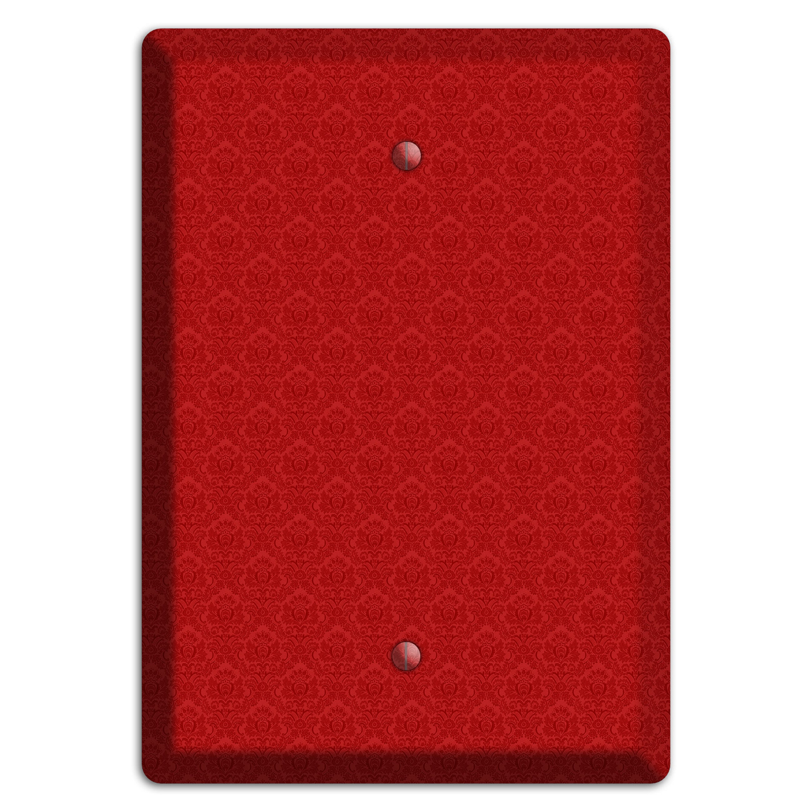 Red Cartouche Blank Wallplate