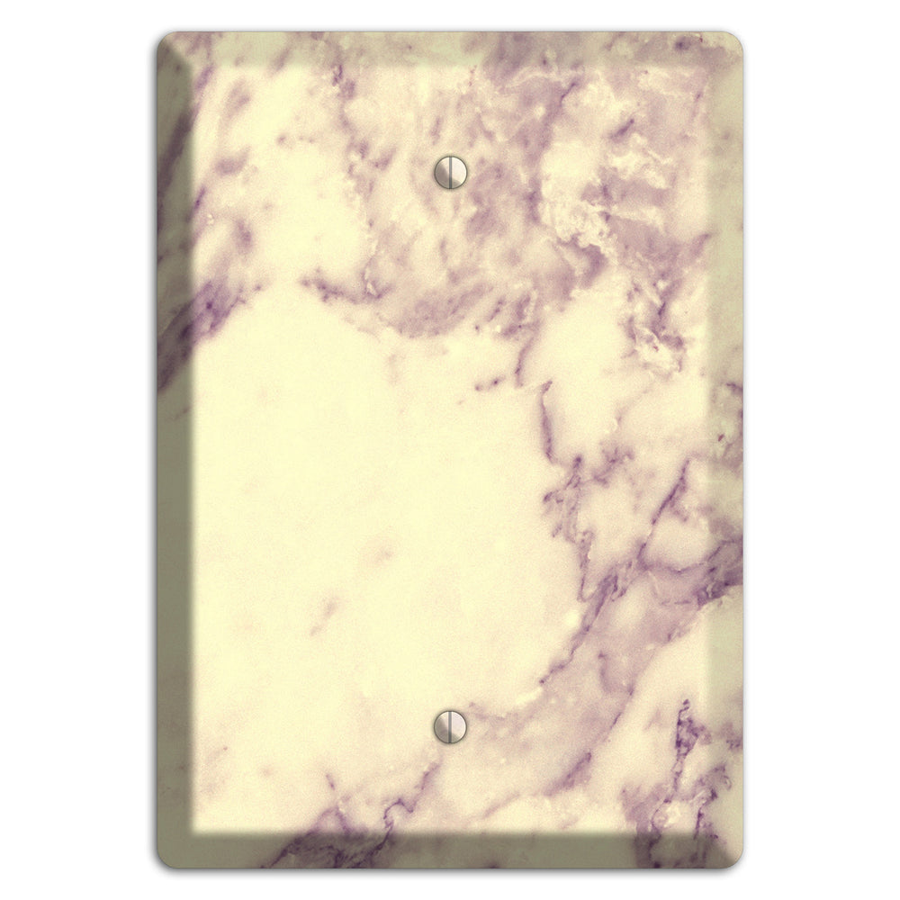 Champagne Marble Blank Wallplate