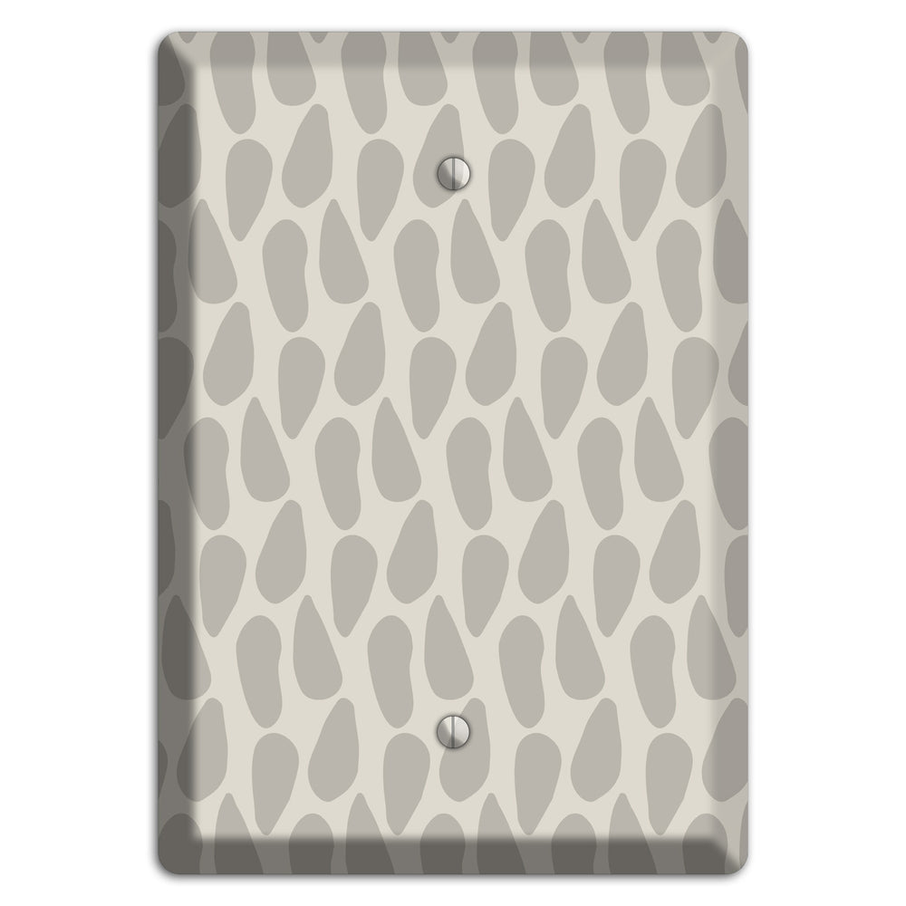 Simple Scandanavian Style DD Blank Wallplate