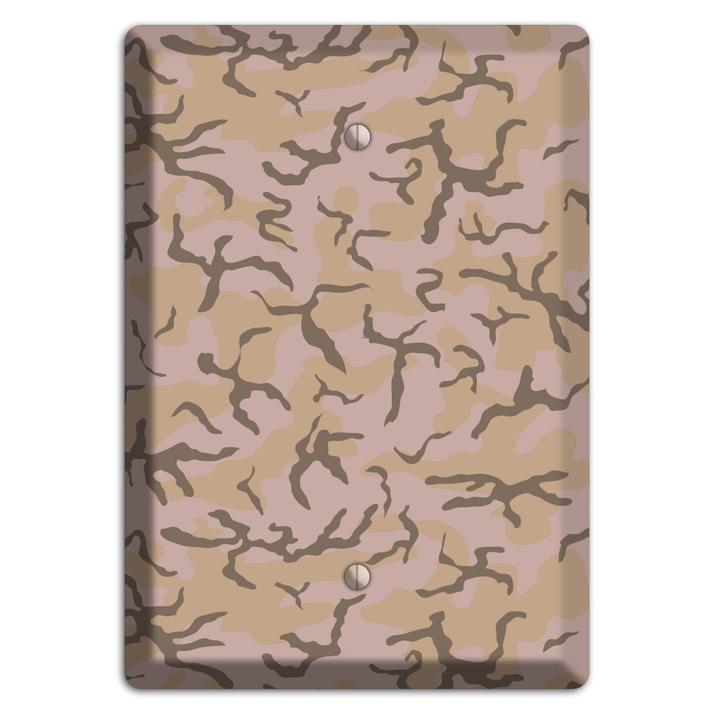 Woodland Camo Blank Wallplate