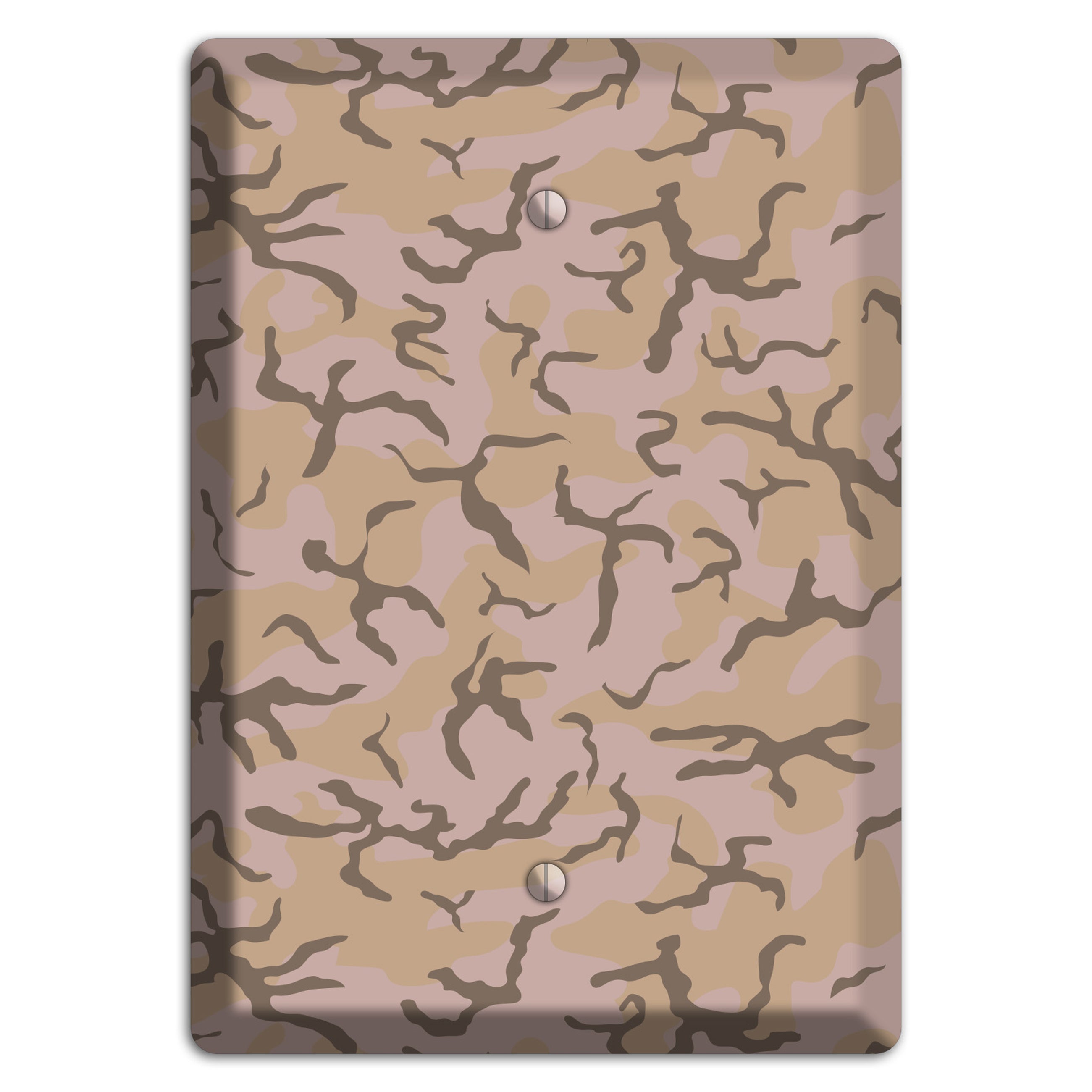 Woodland Camo Blank Wallplate