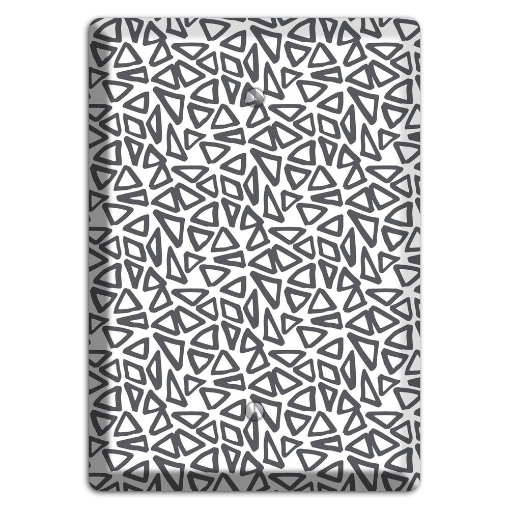 Abstract 3 Blank Wallplate