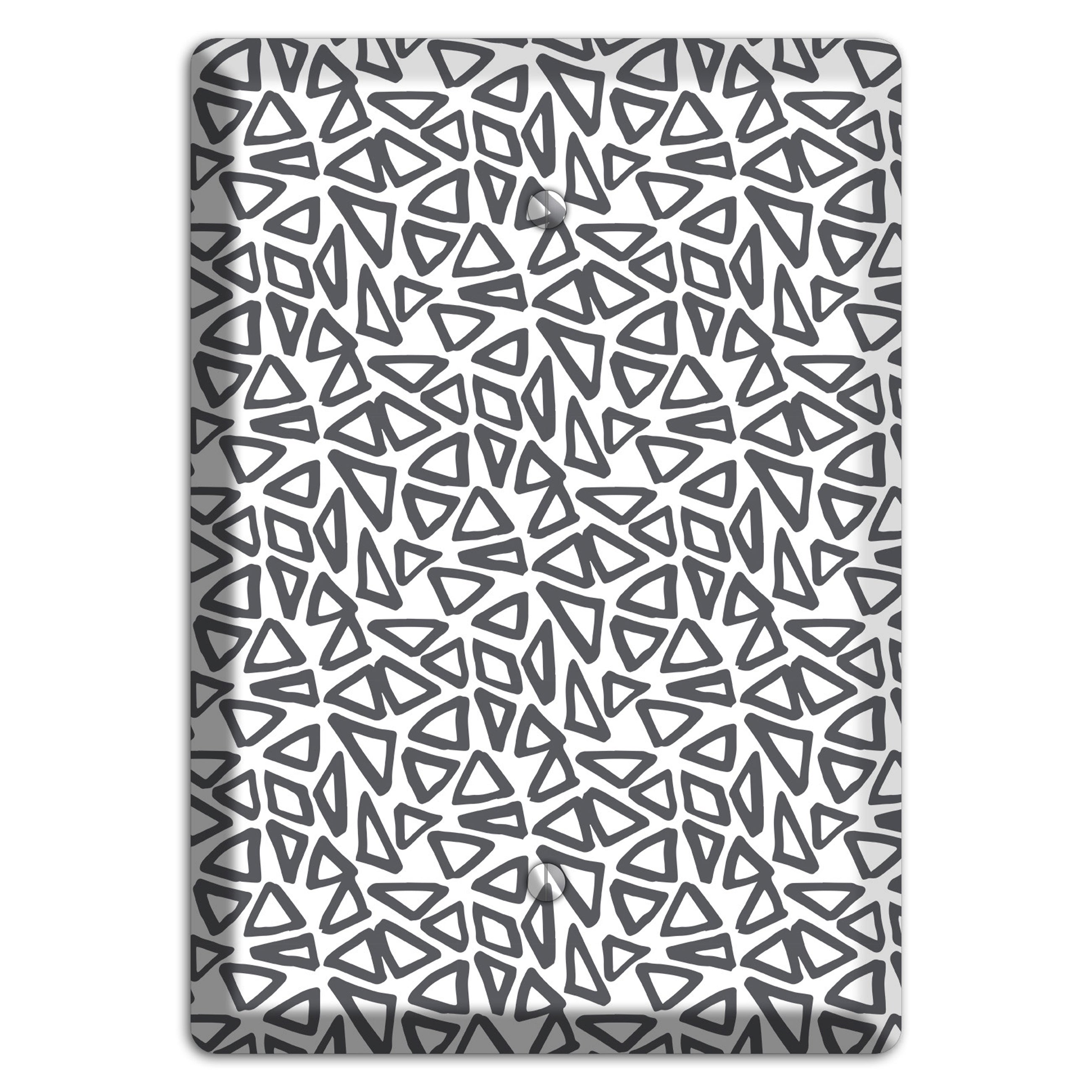 Abstract 3 Blank Wallplate