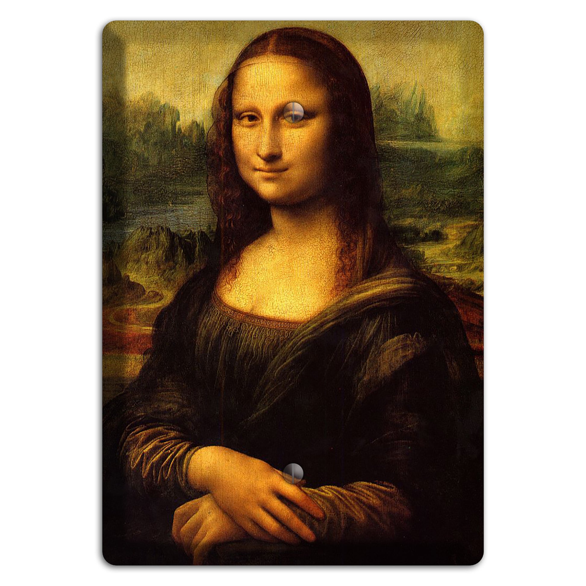 Da Vinci - Mona Lisa 2 Blank Wallplate