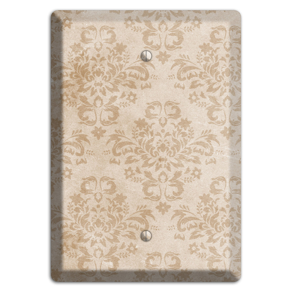 Bizarre Neutral Texture Blank Wallplate