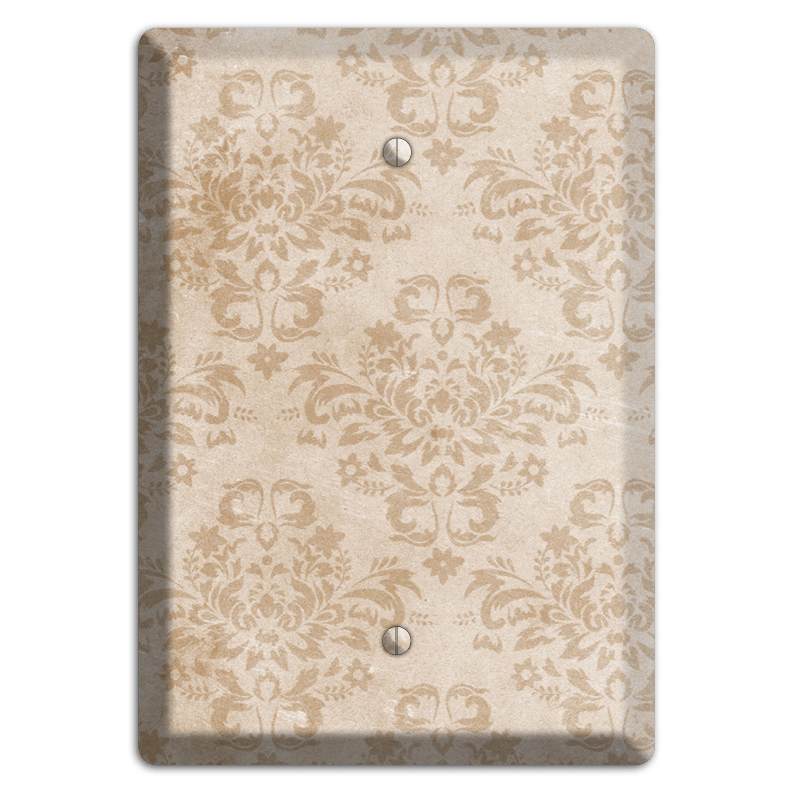 Bizarre Neutral Texture Blank Wallplate