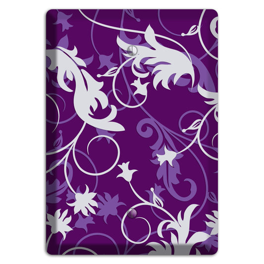 Purple Victorian Blank Wallplate
