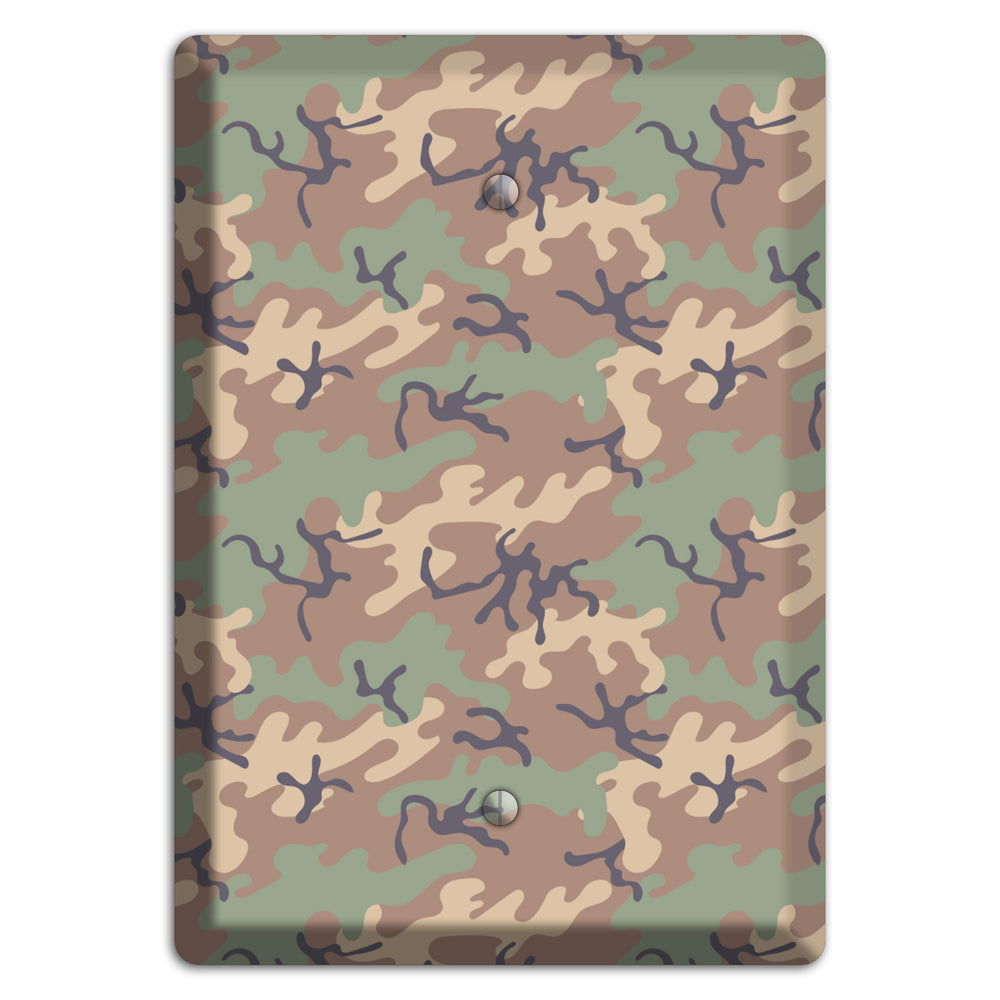 Jungle 1968 Camo Blank Wallplate