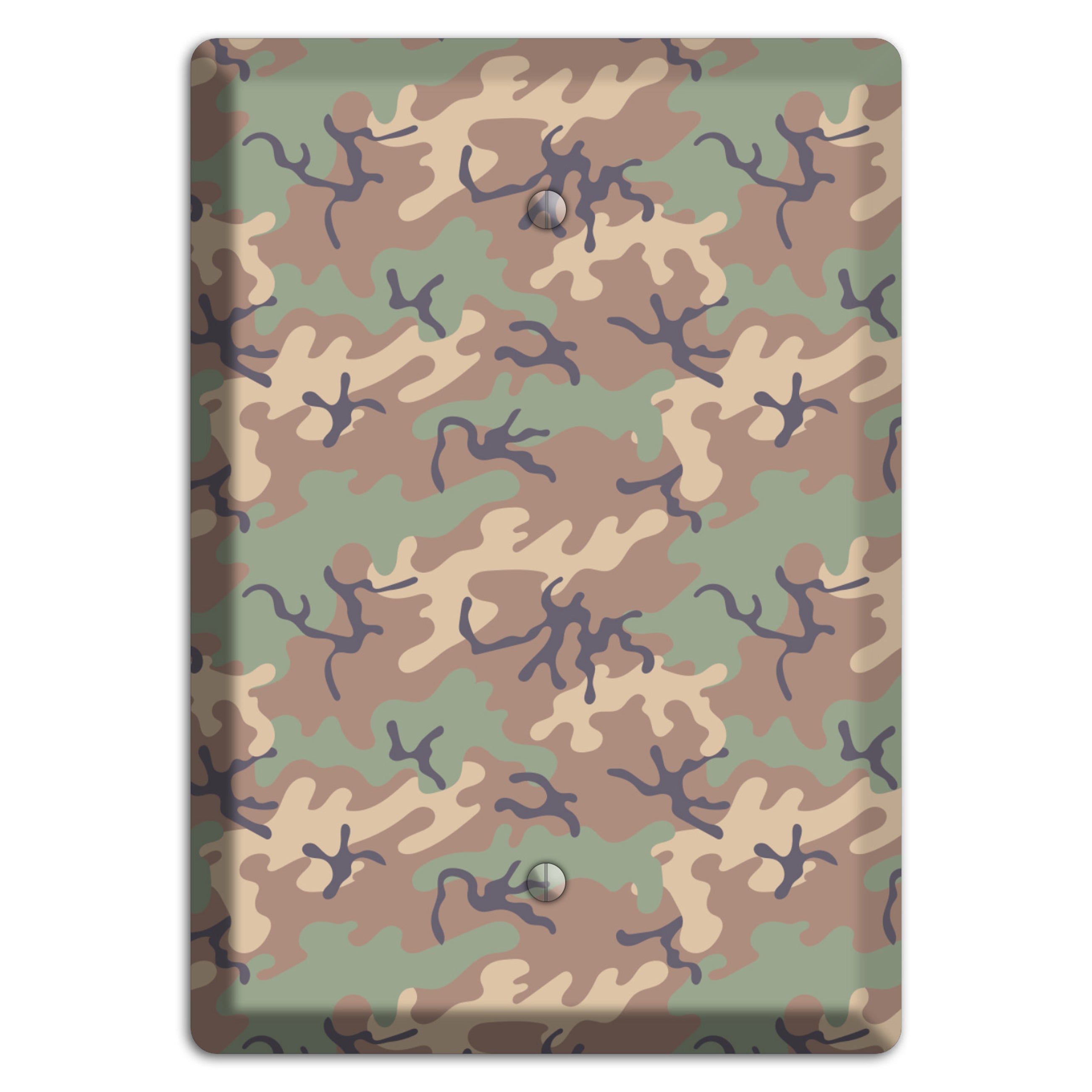 Jungle 1968 Camo Blank Wallplate
