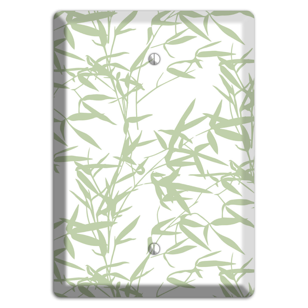 Leaves Style P Blank Wallplate