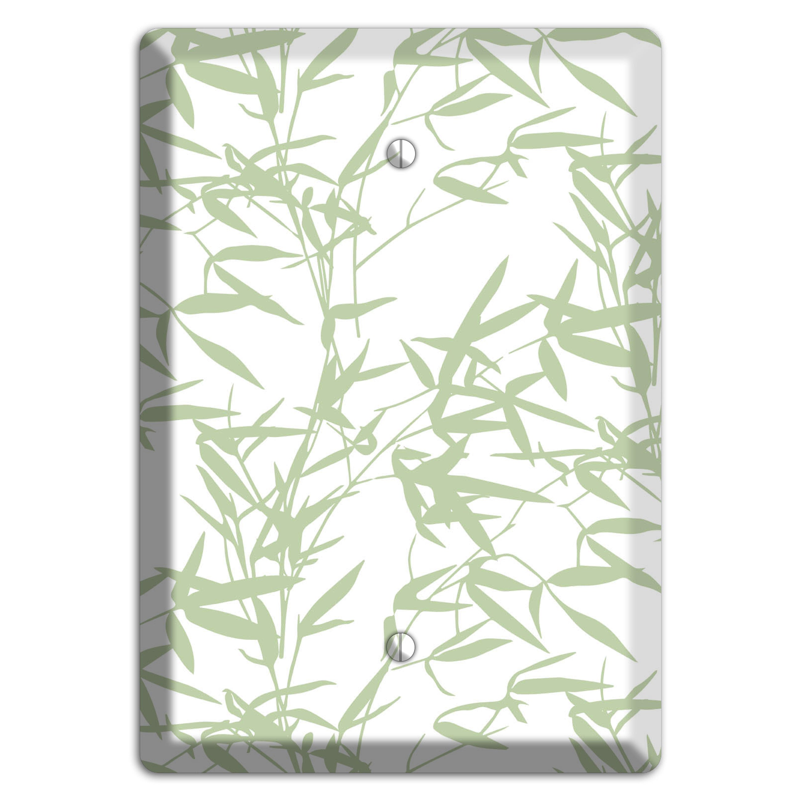 Leaves Style P Blank Wallplate