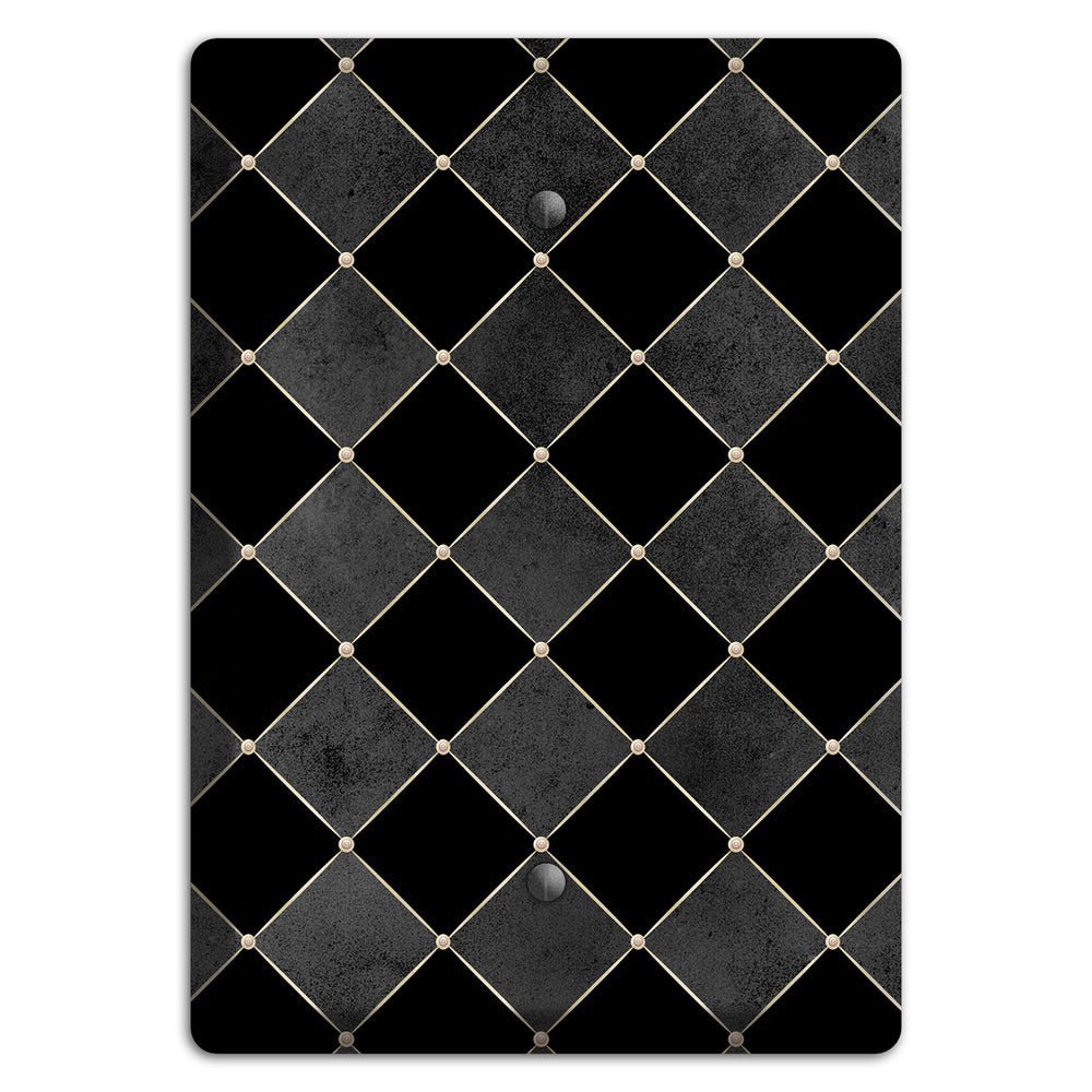 Edgar Allen Poe Diamond Blank Wallplate