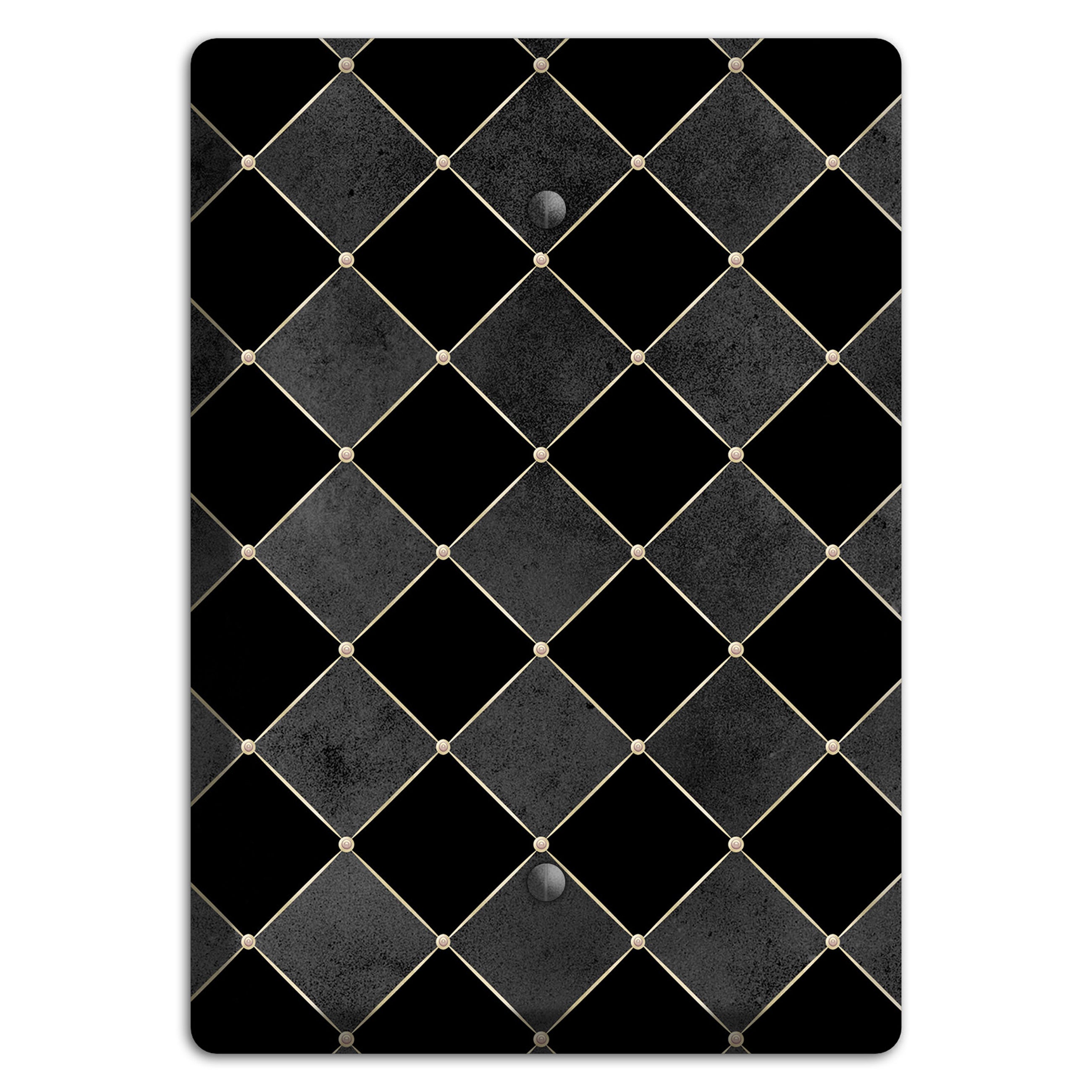Edgar Allen Poe Diamond Blank Wallplate
