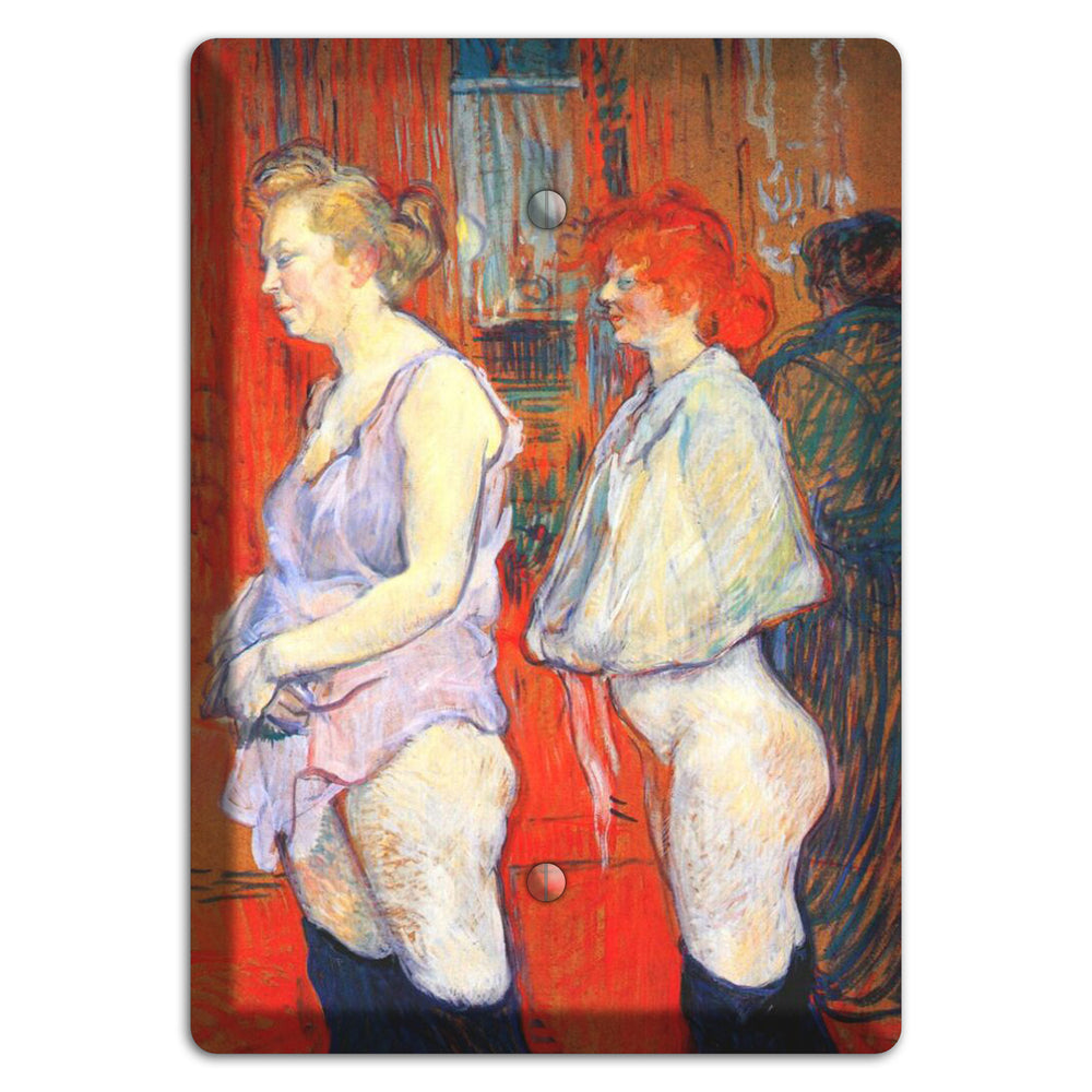 Medical Inspection Vintage Poster Blank Wallplate