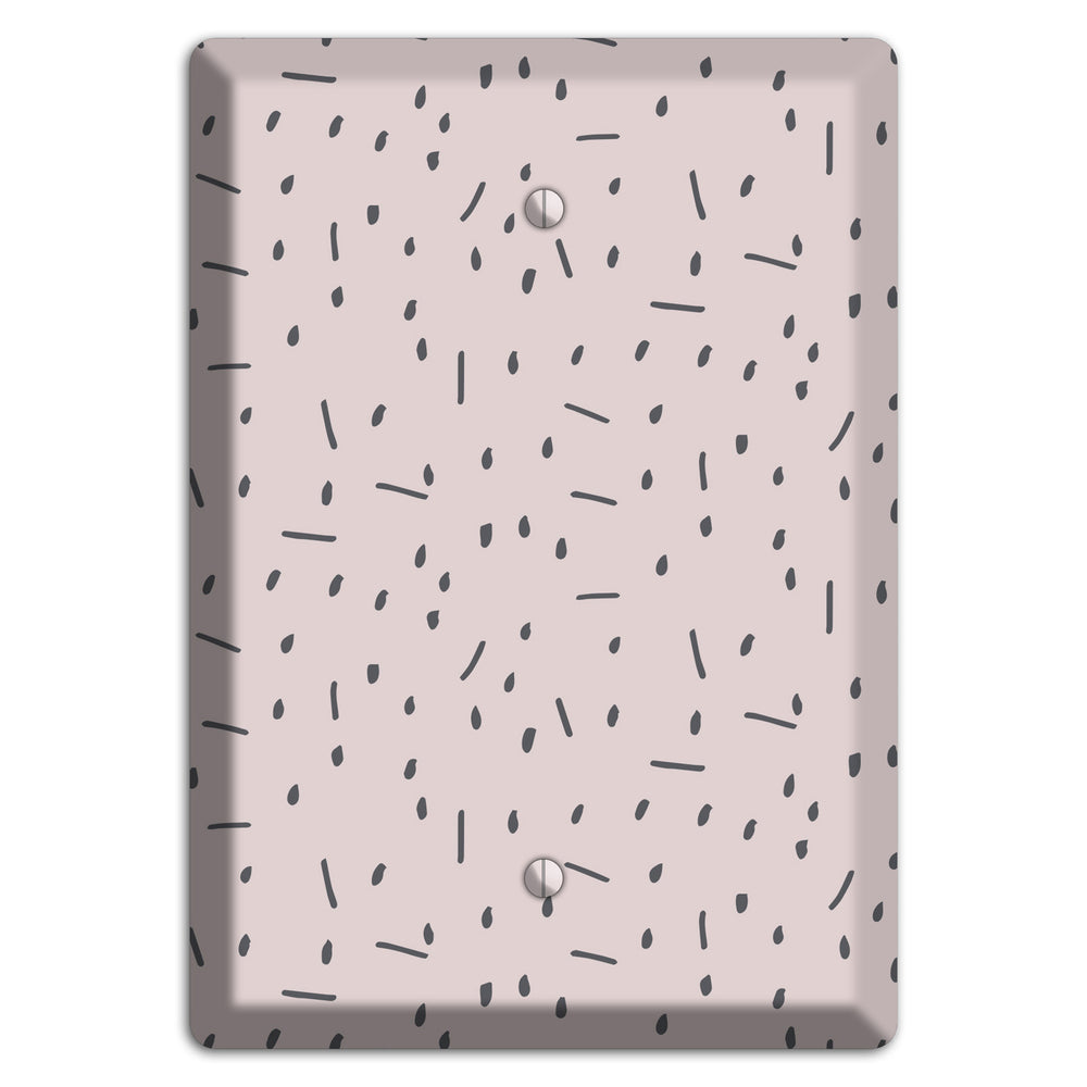 Abstract 18 Blank Wallplate