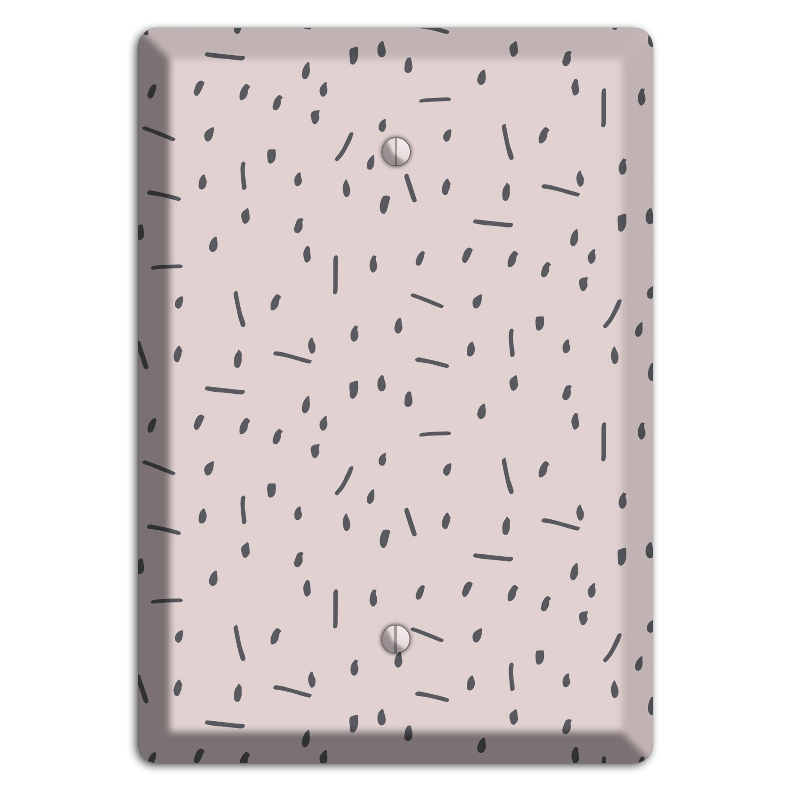 Abstract 18 Blank Wallplate