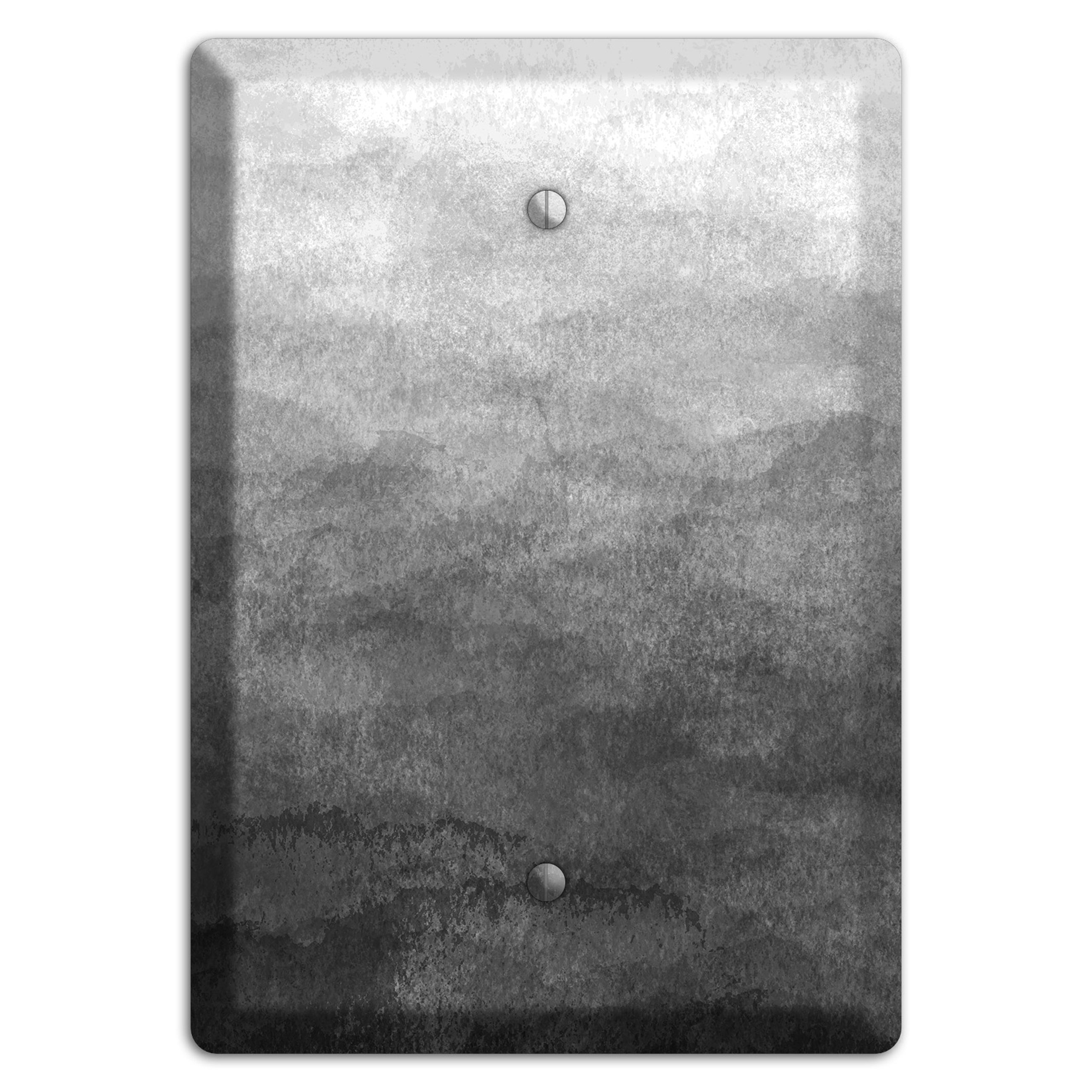 Black Ombre Blank Wallplate