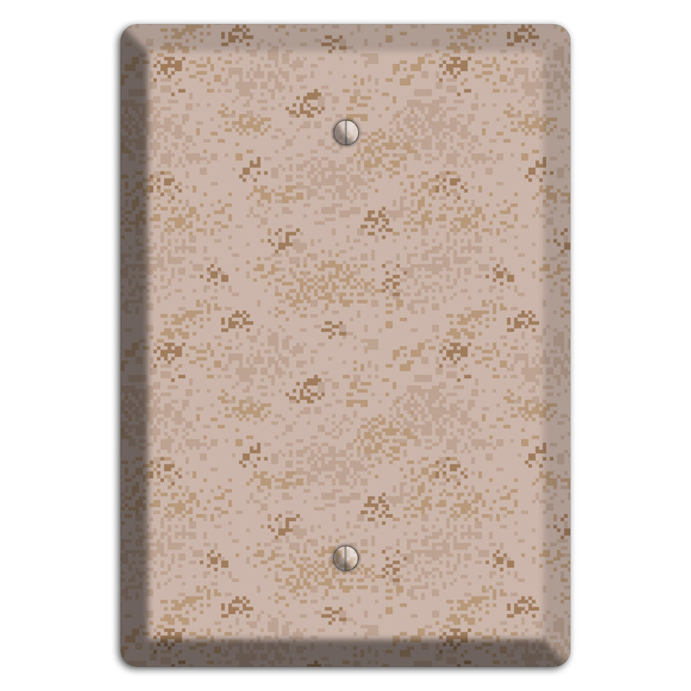 Marpat Desert Camo Blank Wallplate