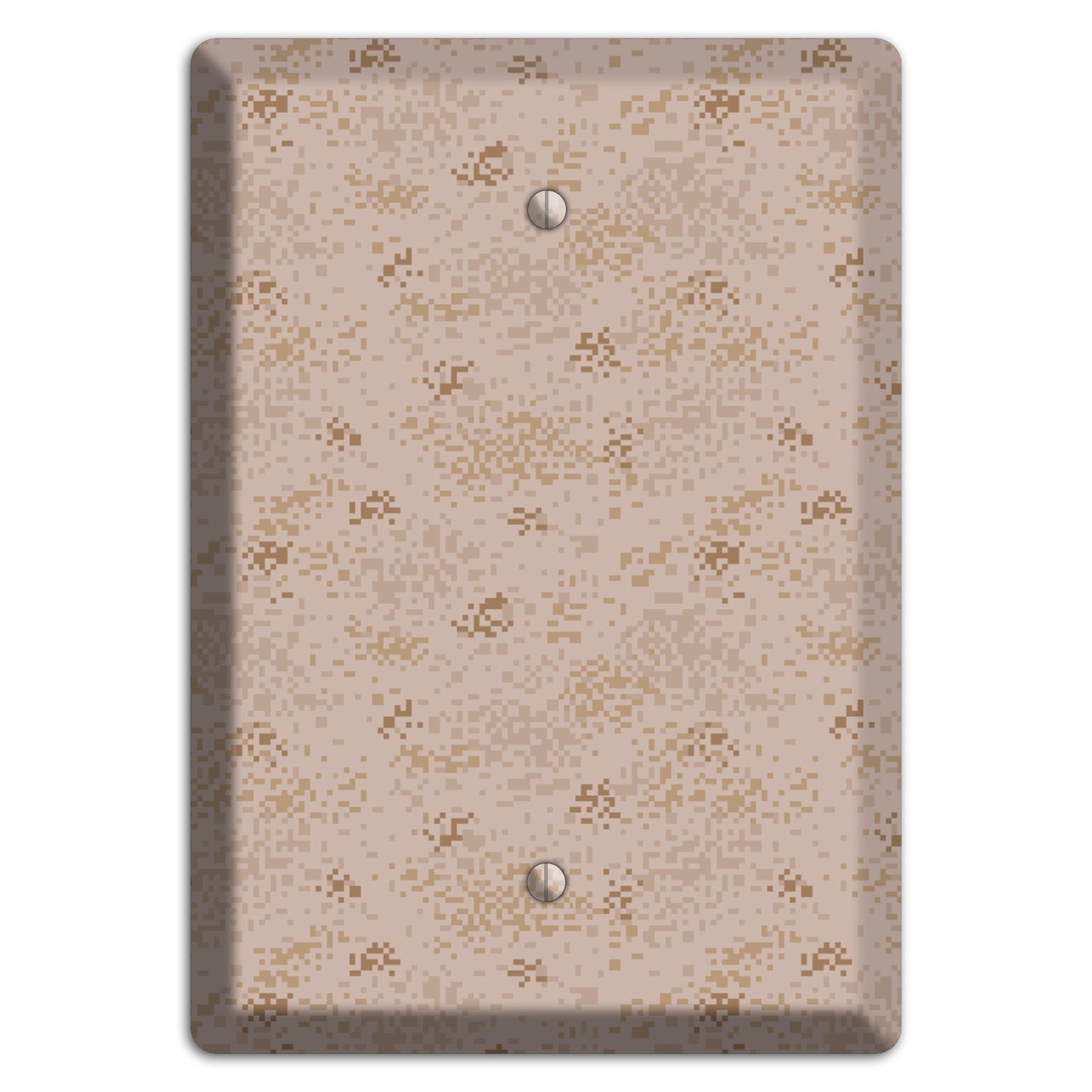 Marpat Desert Camo Blank Wallplate