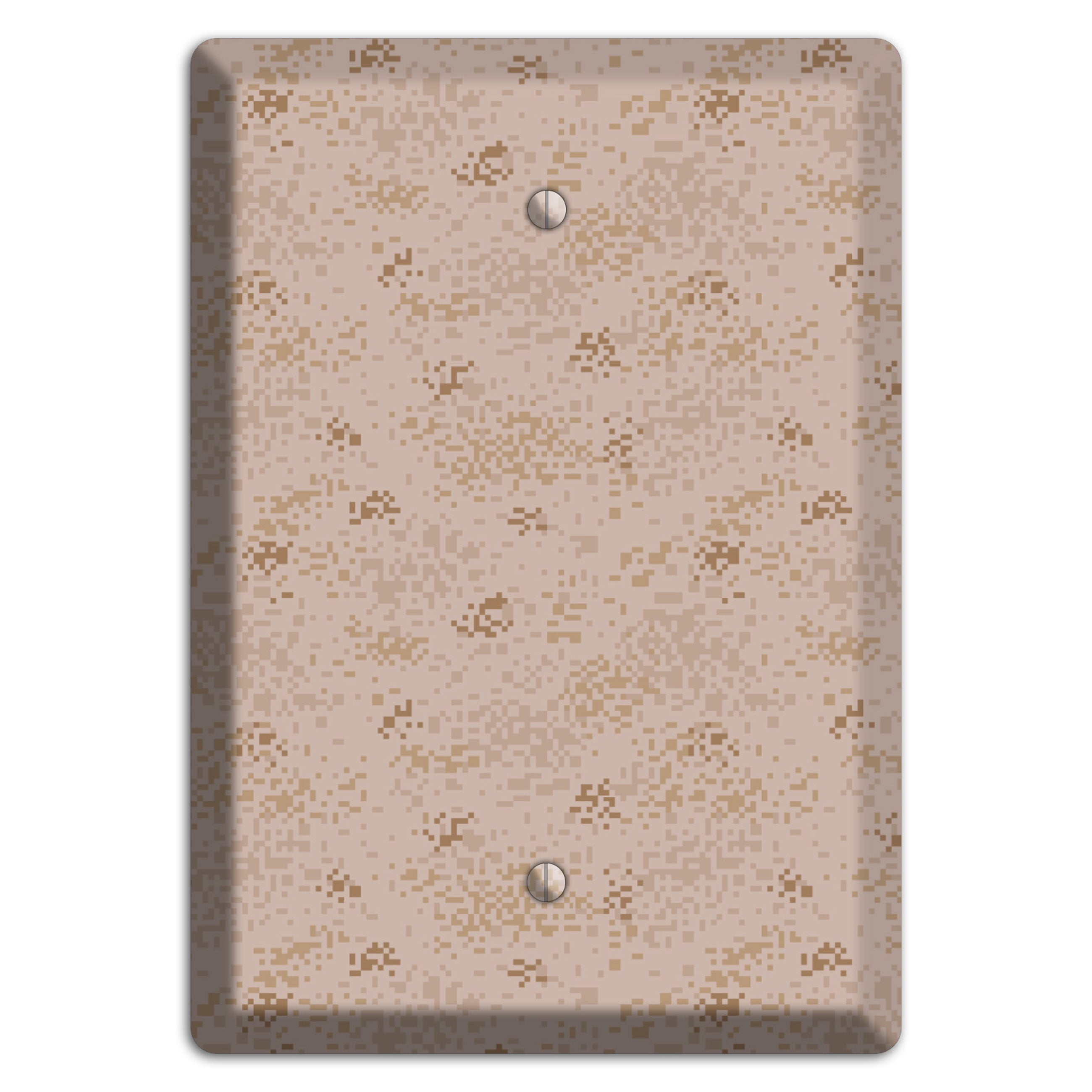 Marpat Desert Camo Blank Wallplate