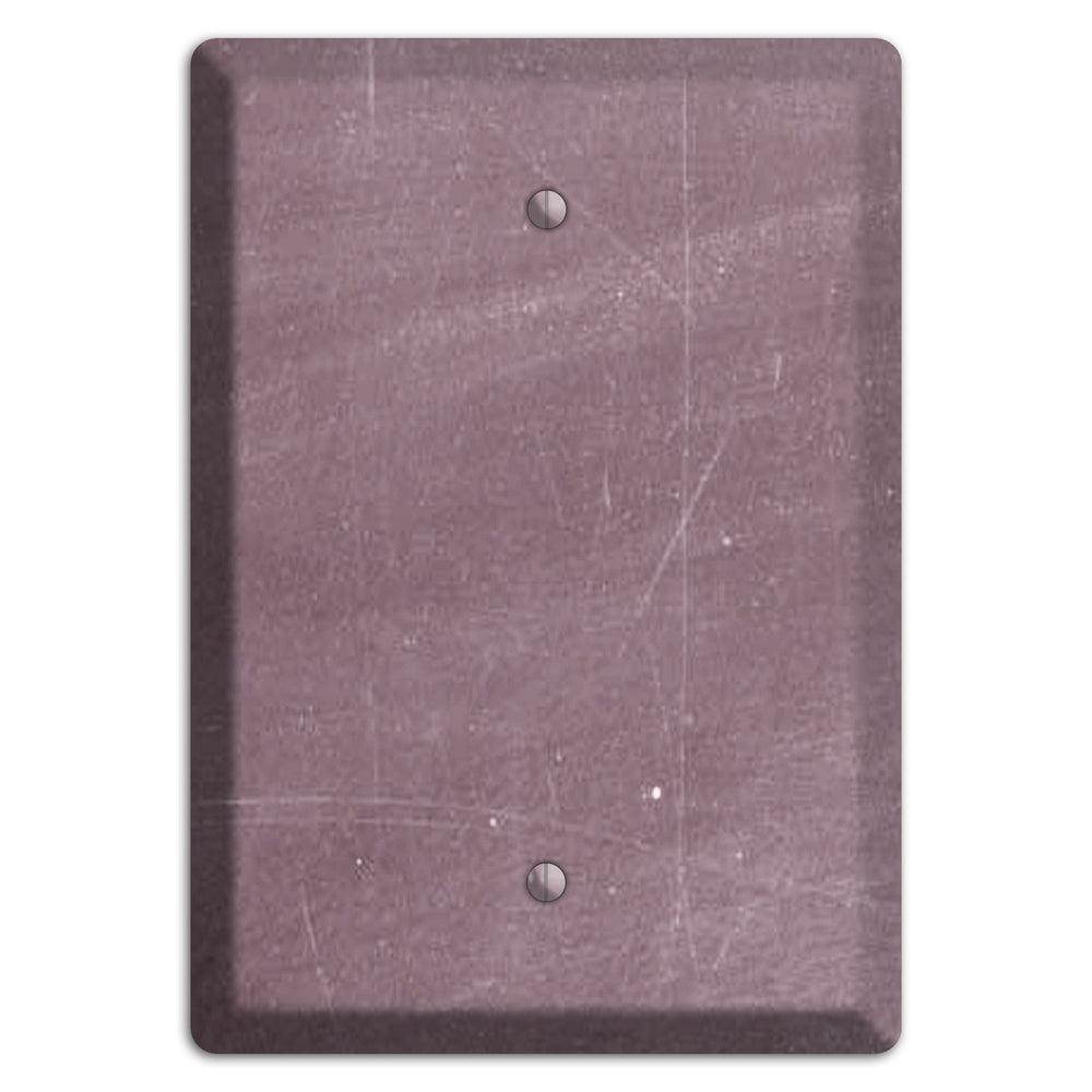 Chalk Maroon Blank Wallplate
