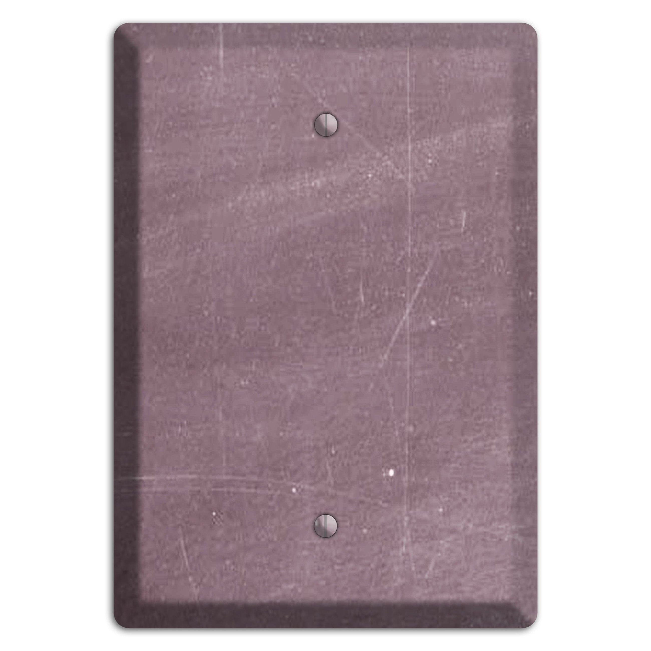 Chalk Maroon Blank Wallplate