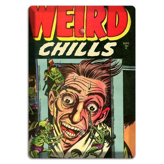 Weird Chills Vintage Comics Blank Wallplate