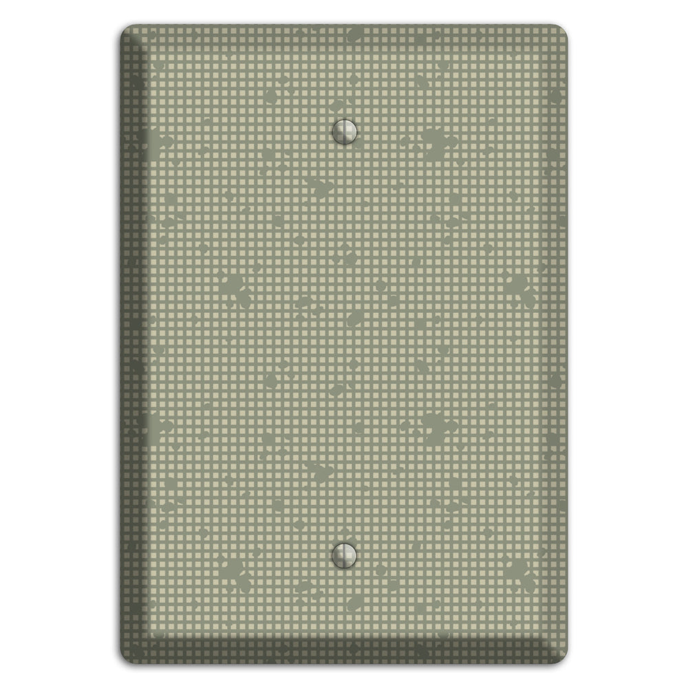 Night Desert Camo Blank Wallplate