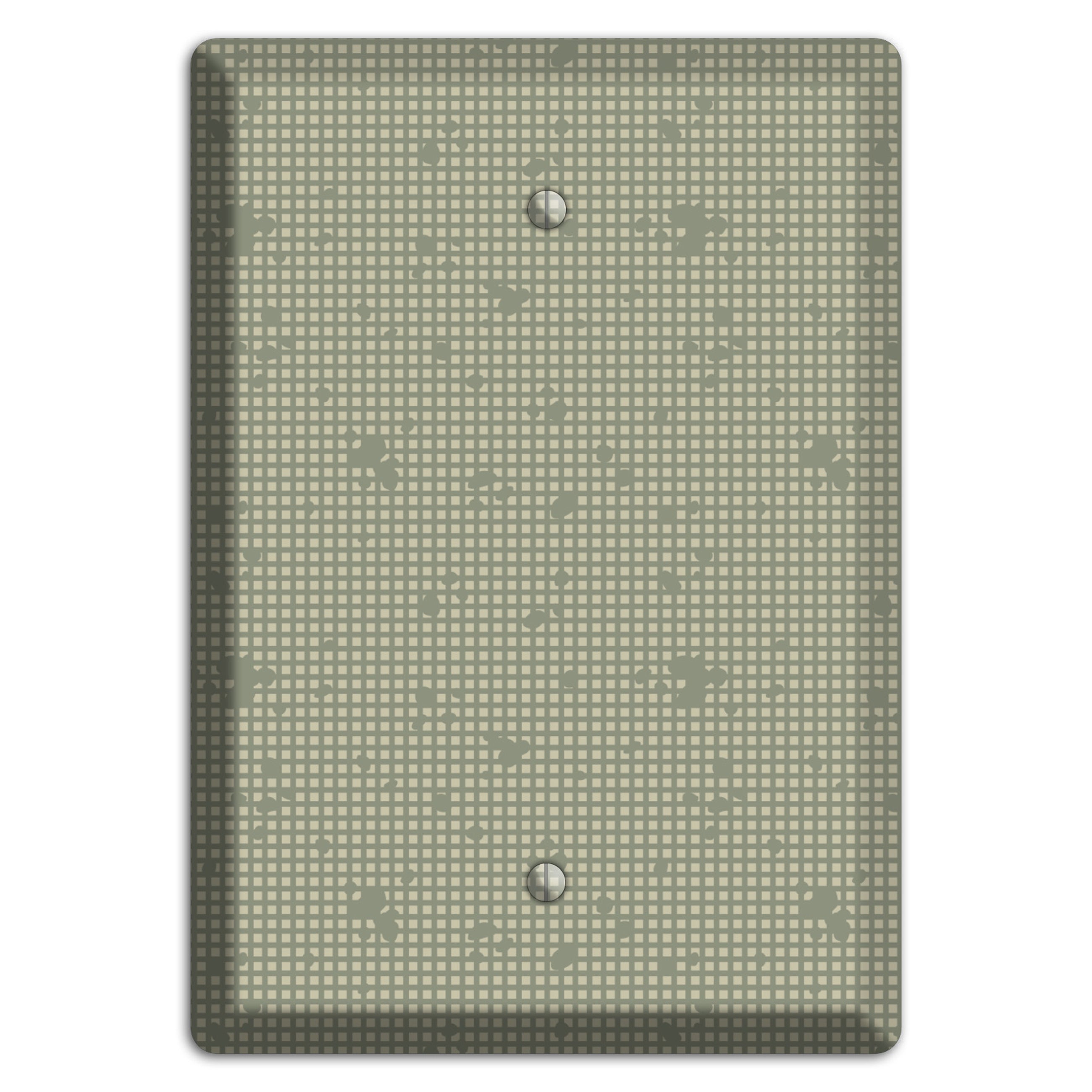 Night Desert Camo Blank Wallplate