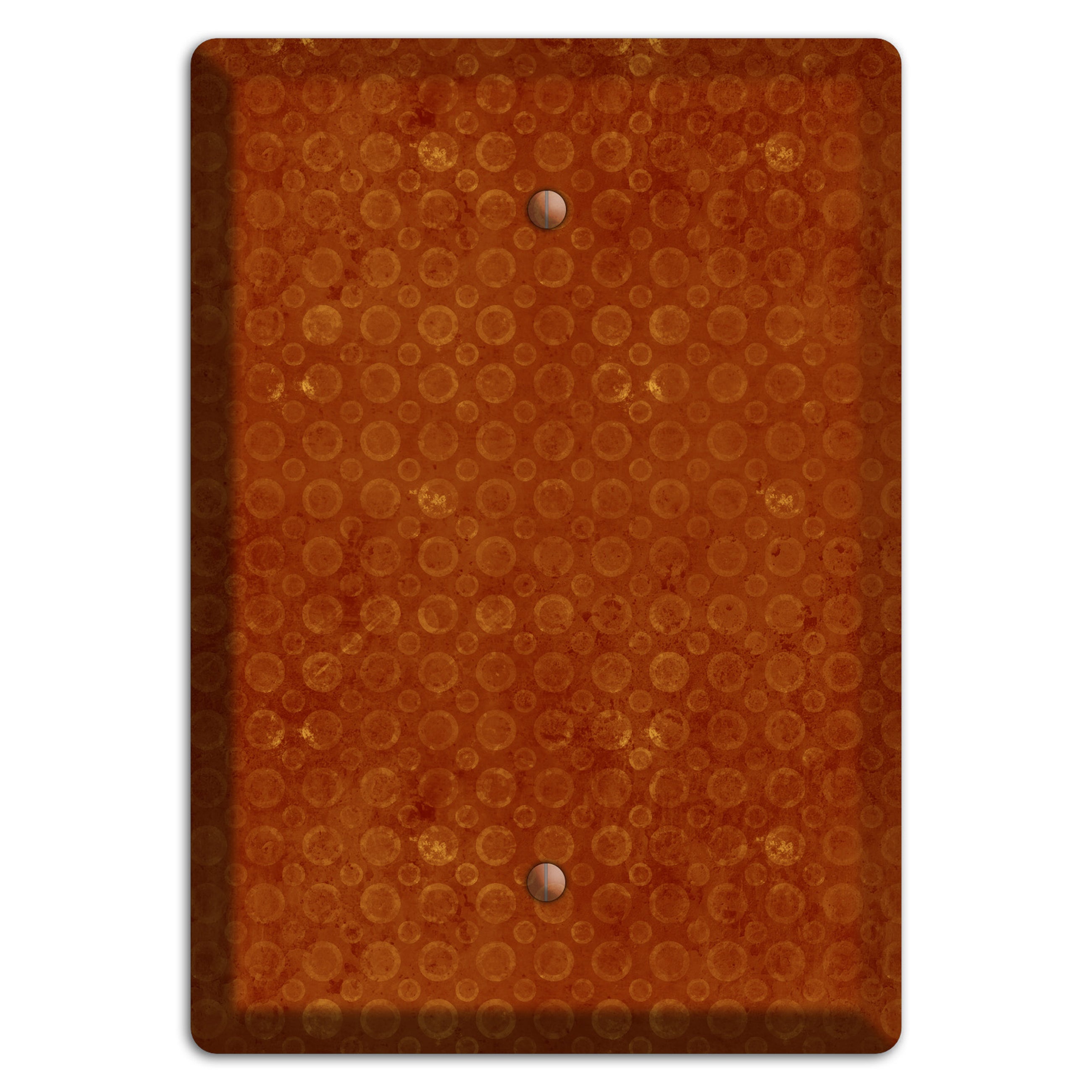 Red Circles Blank Wallplate