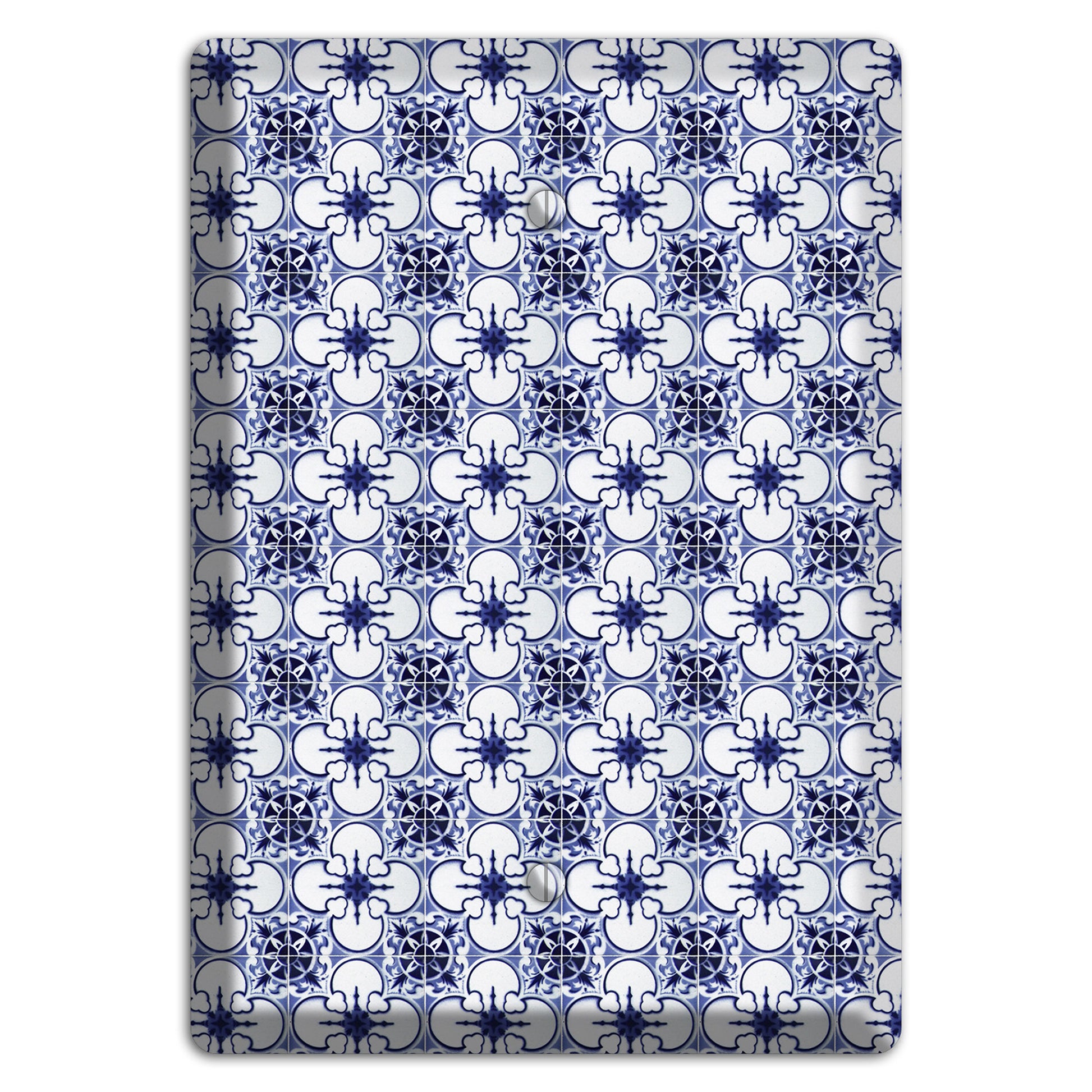 Tavira Tiles 9 Blank Wallplate