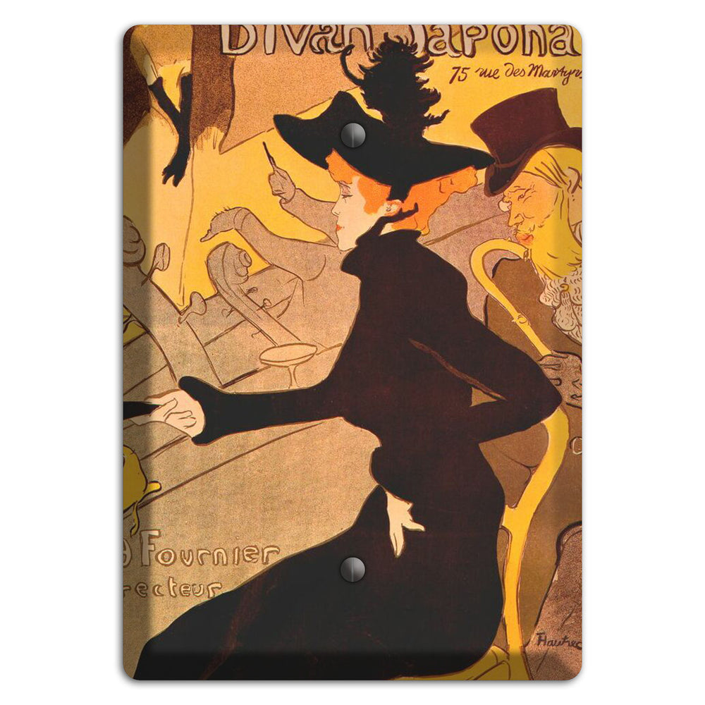 Divan Japonais Vintage Poster Blank Wallplate